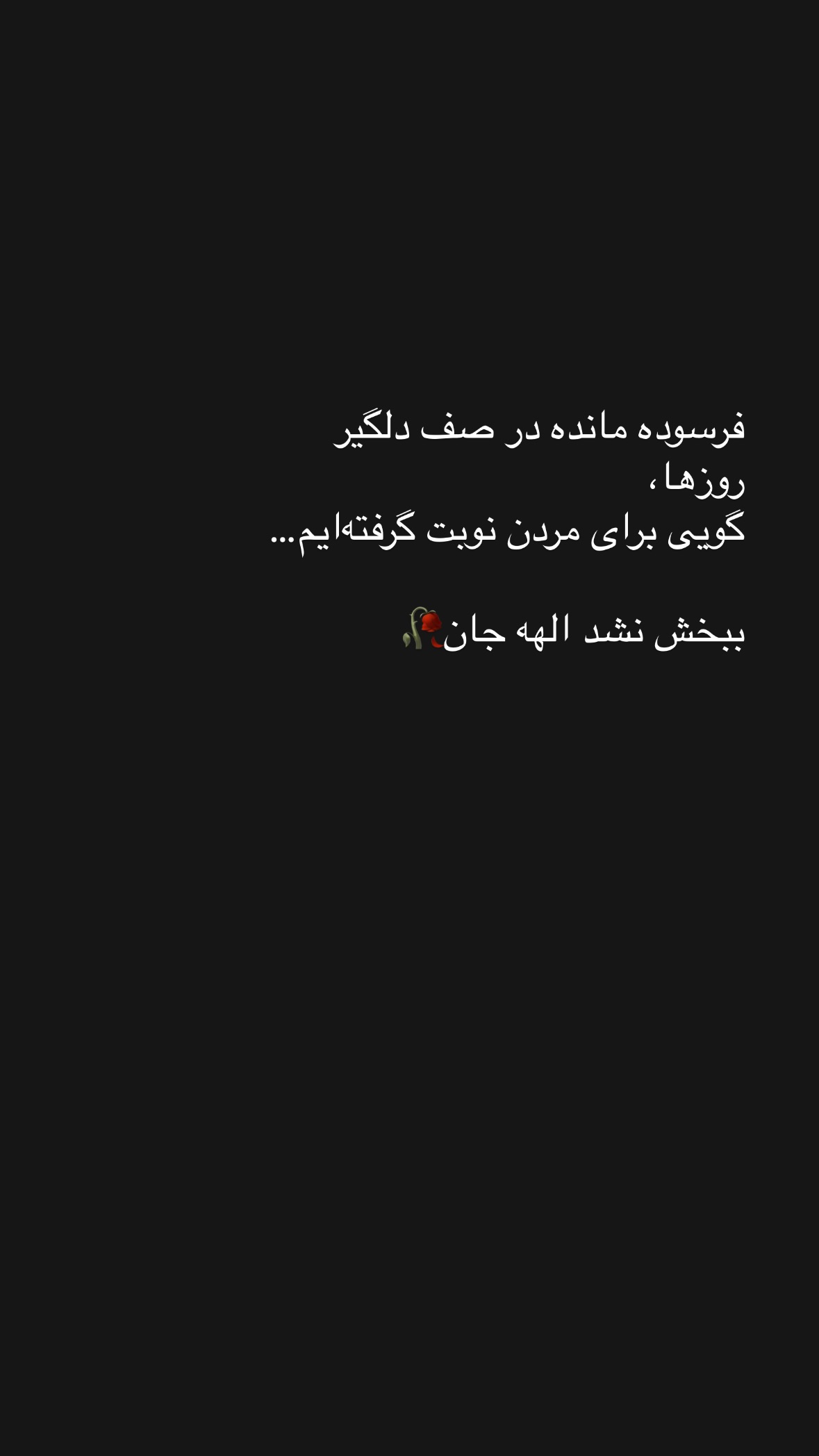  جدید ترین استوری اینستاگرام سیامک احمدی