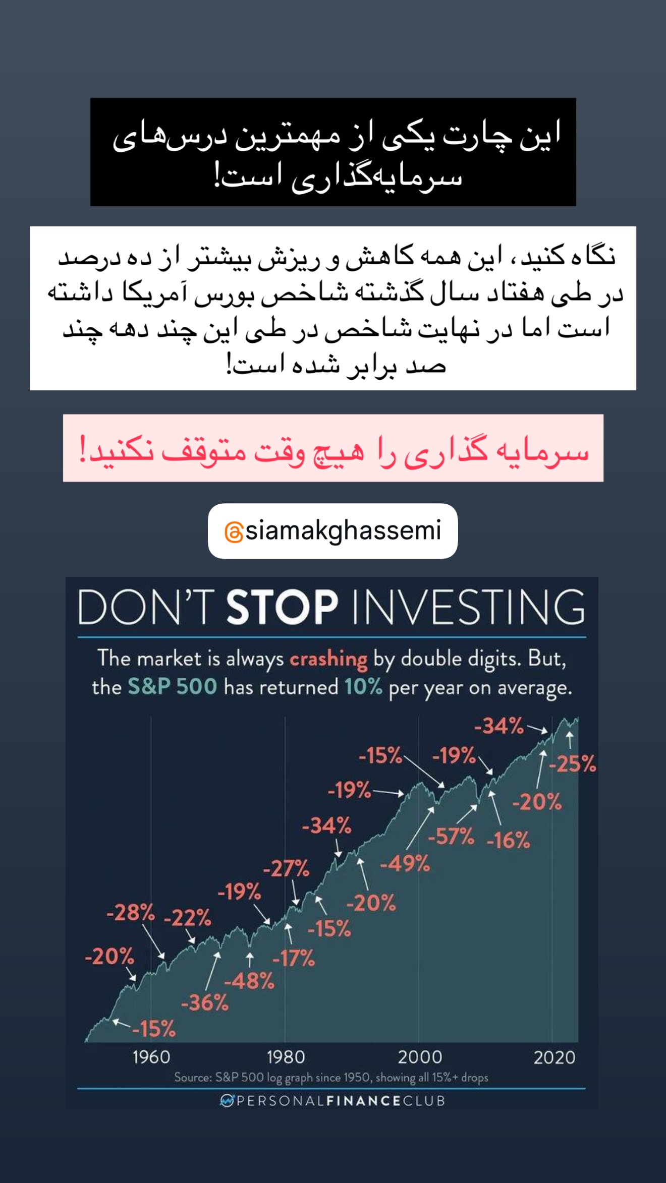  جدید ترین استوری اینستاگرام سیامک قاسمی