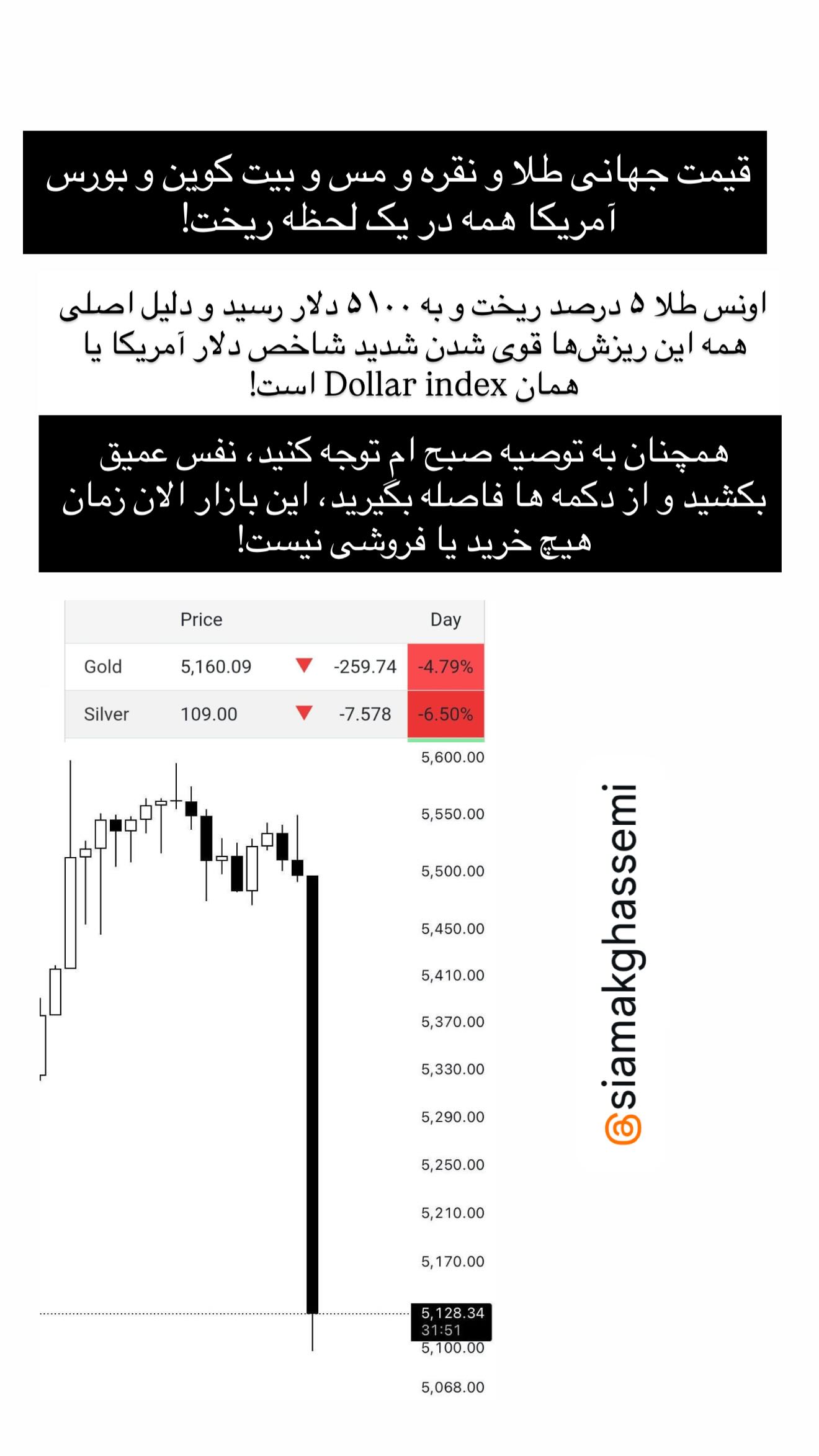  جدید ترین استوری اینستاگرام سیامک قاسمی