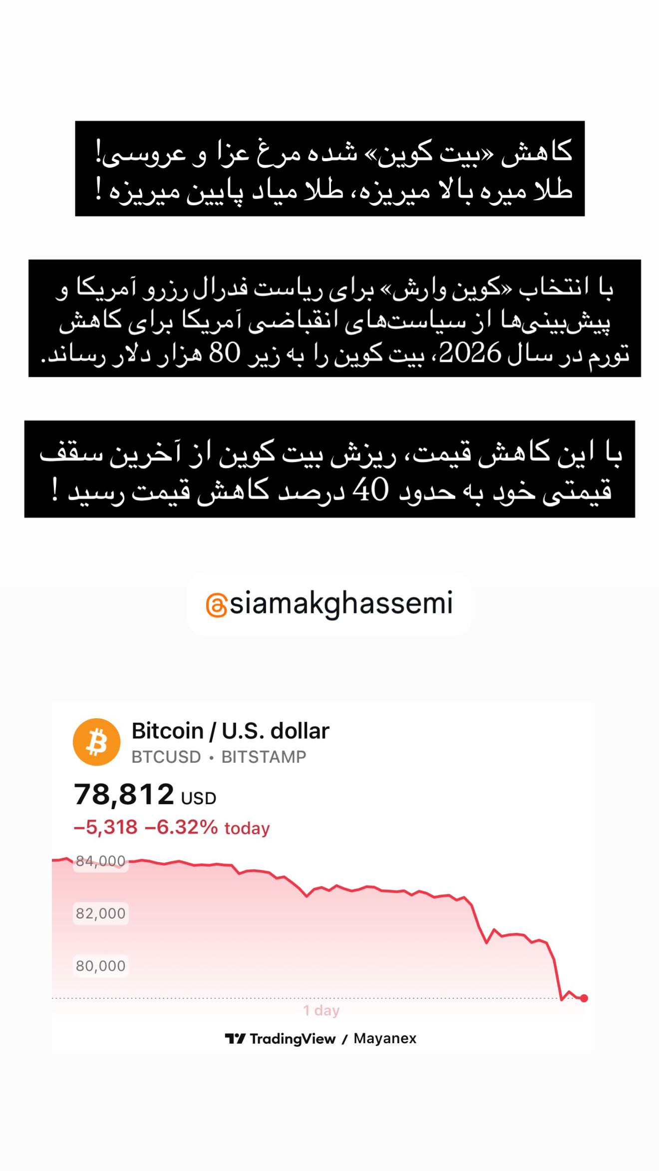  جدید ترین استوری اینستاگرام سیامک قاسمی