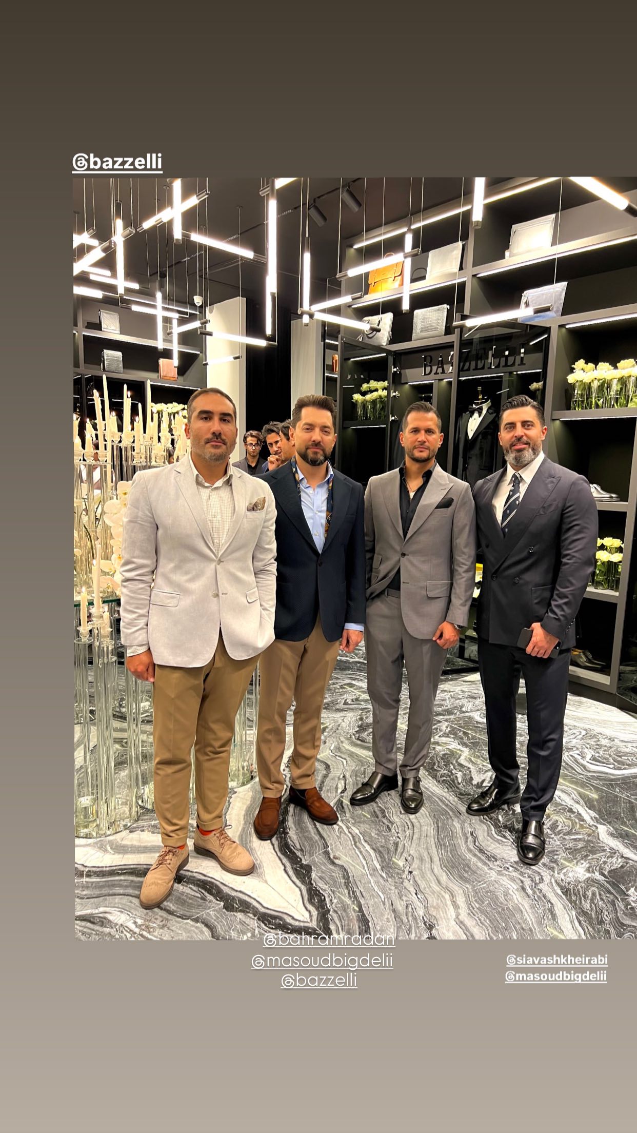  جدید ترین استوری اینستاگرام سیاوش خیرابی