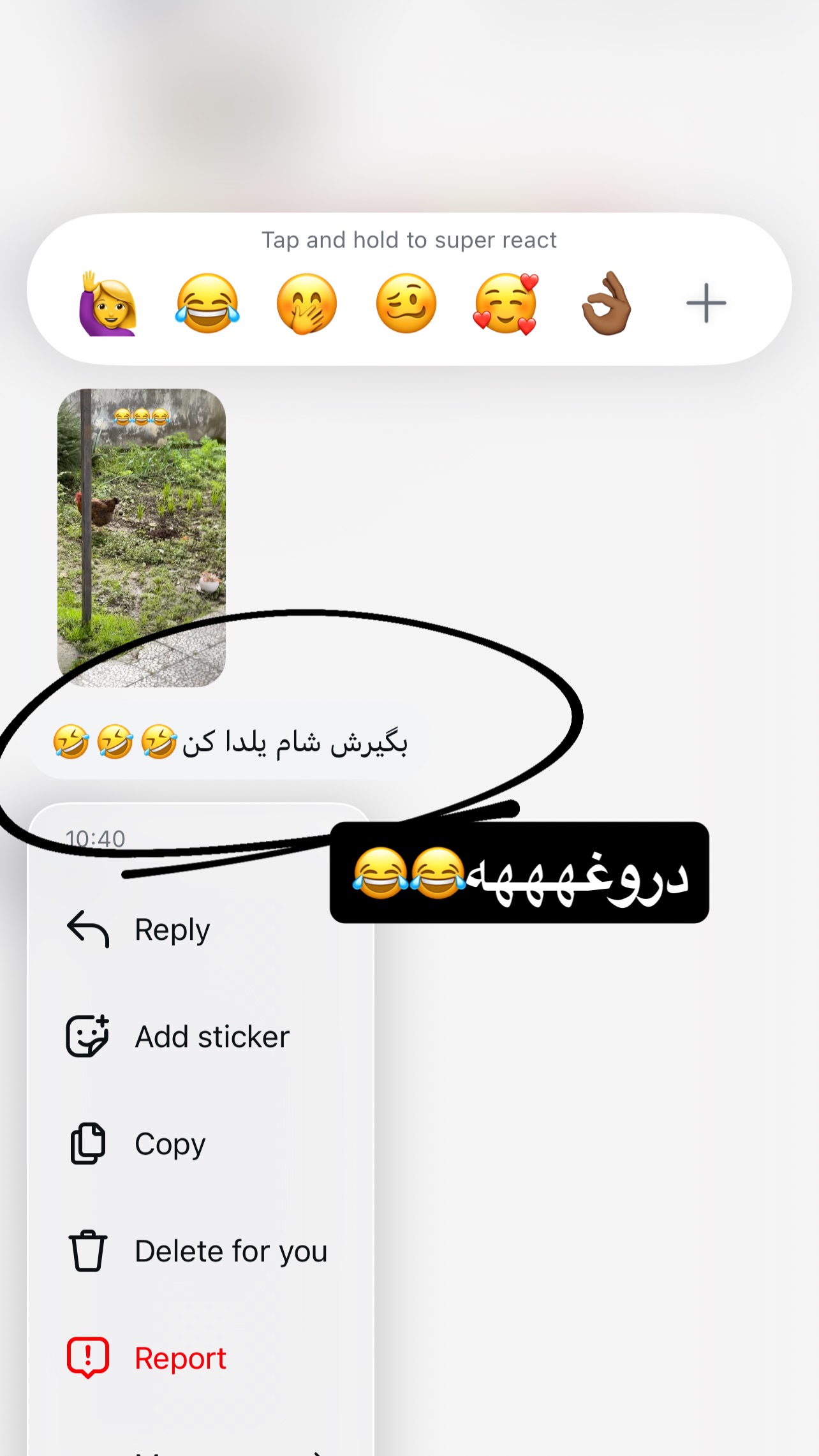  جدید ترین استوری اینستاگرام سیما تقی پور