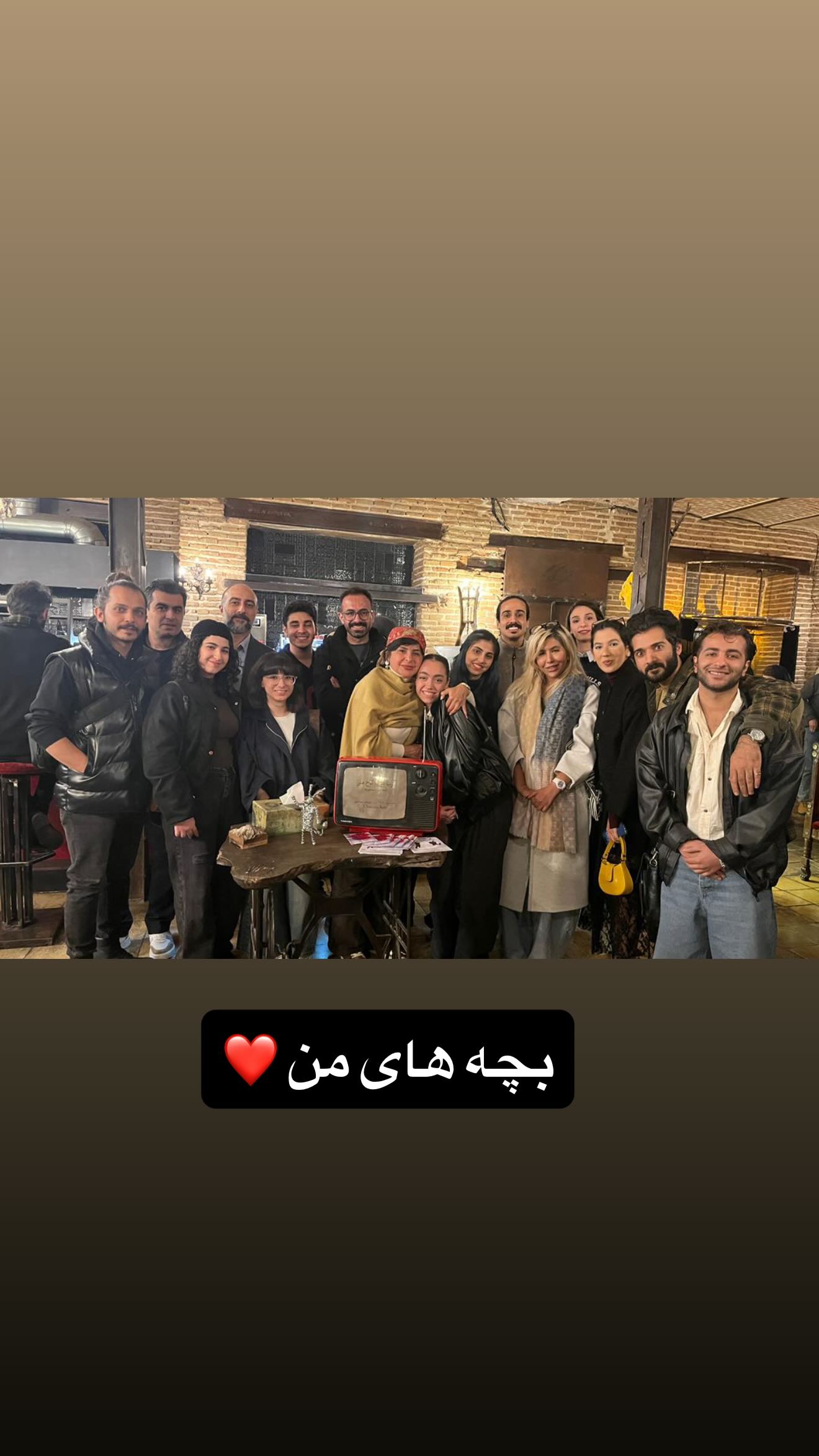  جدید ترین استوری اینستاگرام سیما تیرانداز
