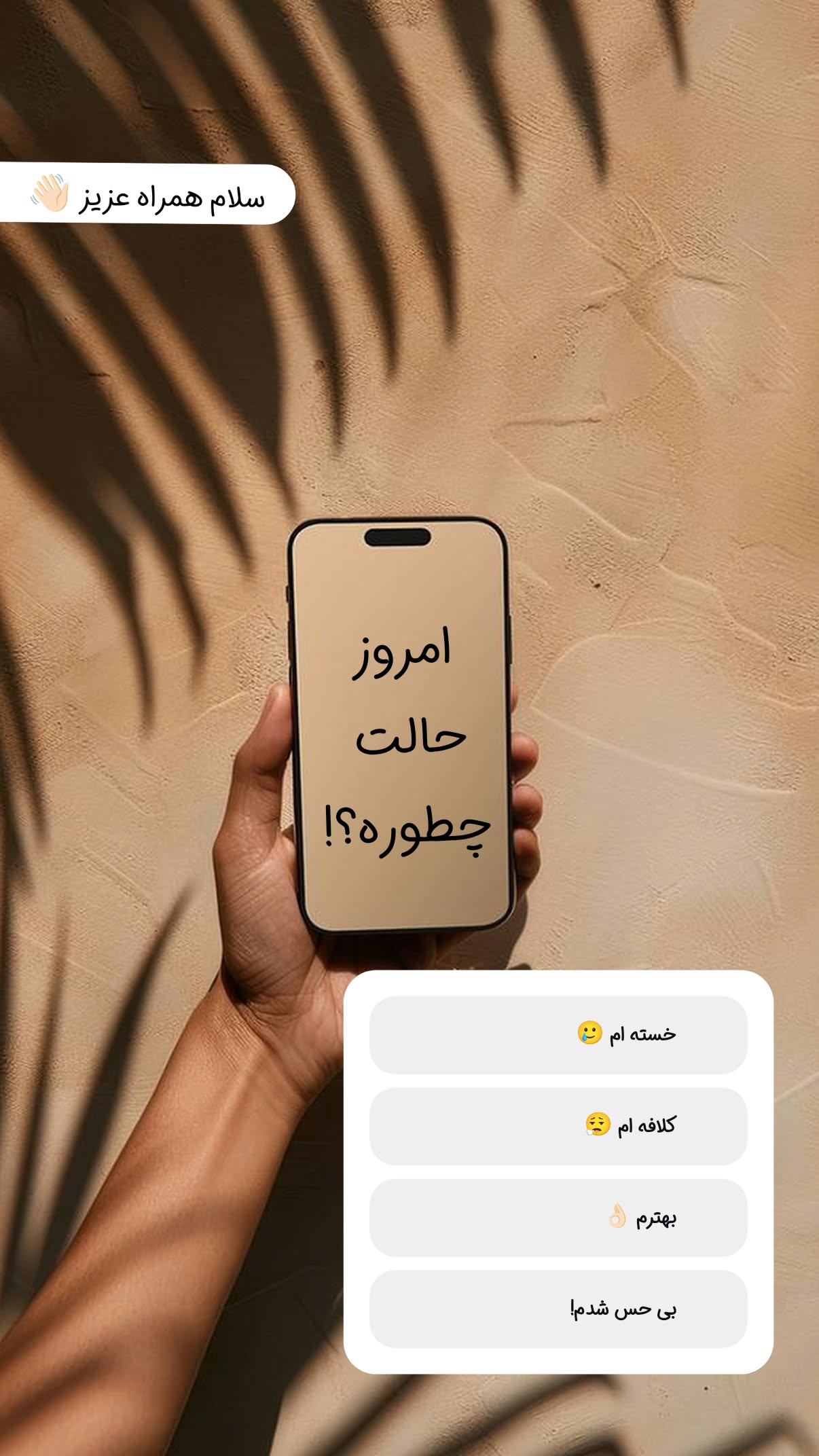  جدید ترین استوری اینستاگرام سیمین روان