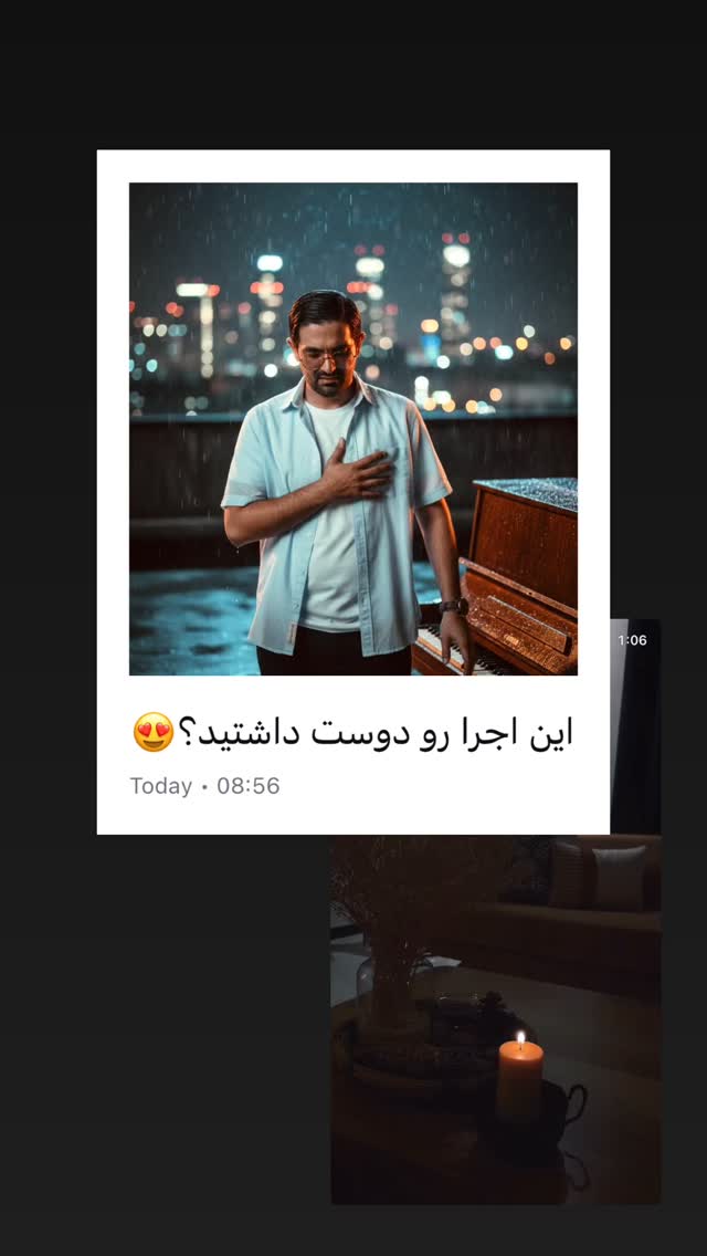  جدید ترین استوری اینستاگرام سینا شعبان خانی