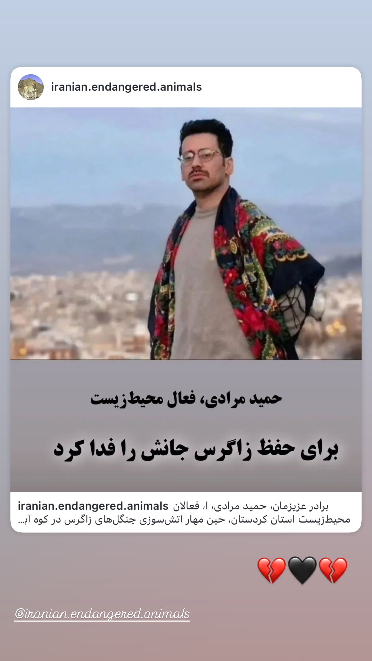  جدید ترین استوری اینستاگرام مجید صالحی
