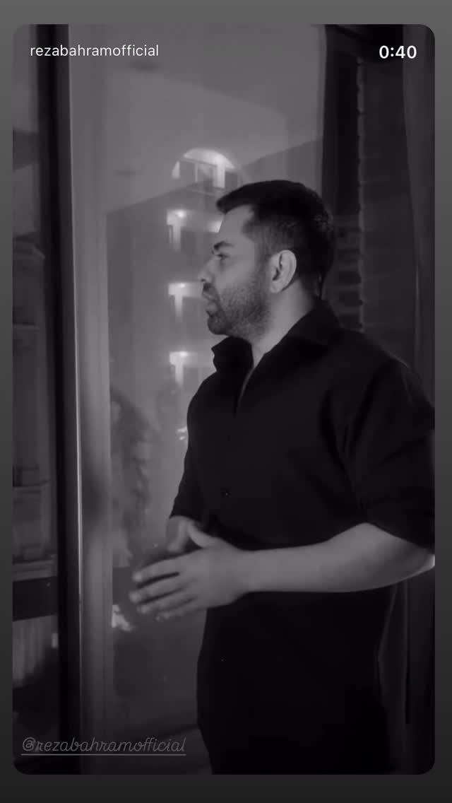 جدید ترین استوری اینستاگرام مجید صالحی