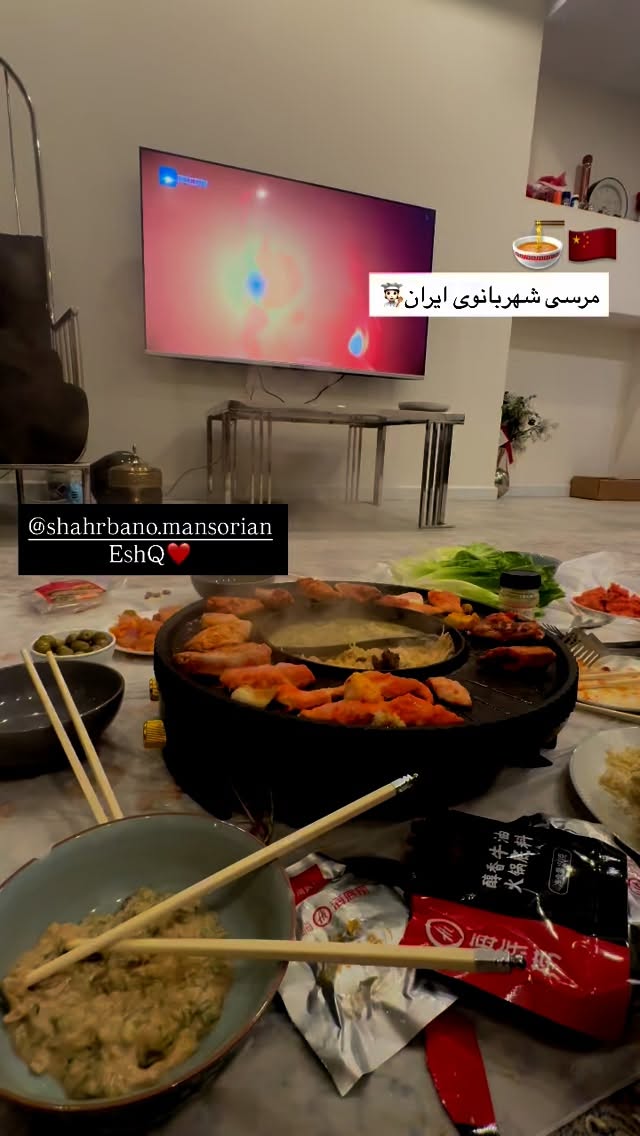  جدید ترین استوری اینستاگرام سهیلا منصوریان