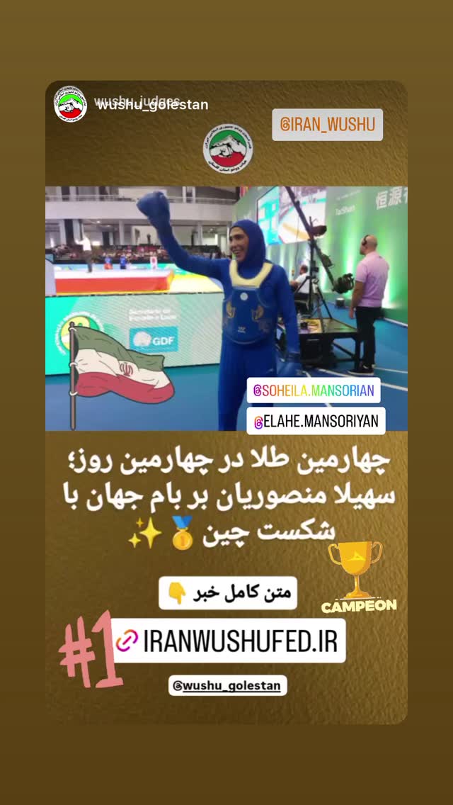  جدید ترین استوری اینستاگرام سهیلا منصوریان