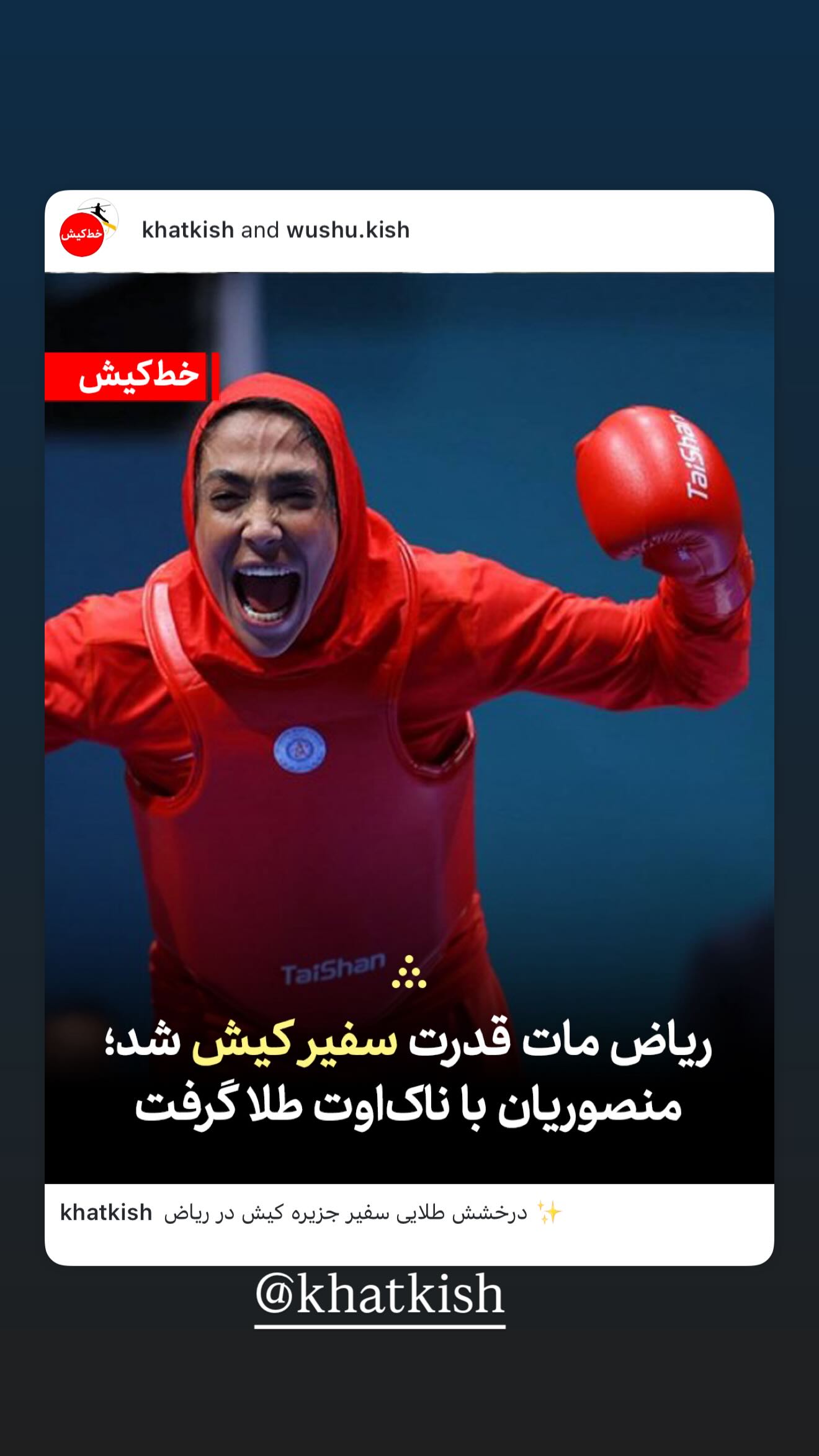  جدید ترین استوری اینستاگرام سهیلا منصوریان