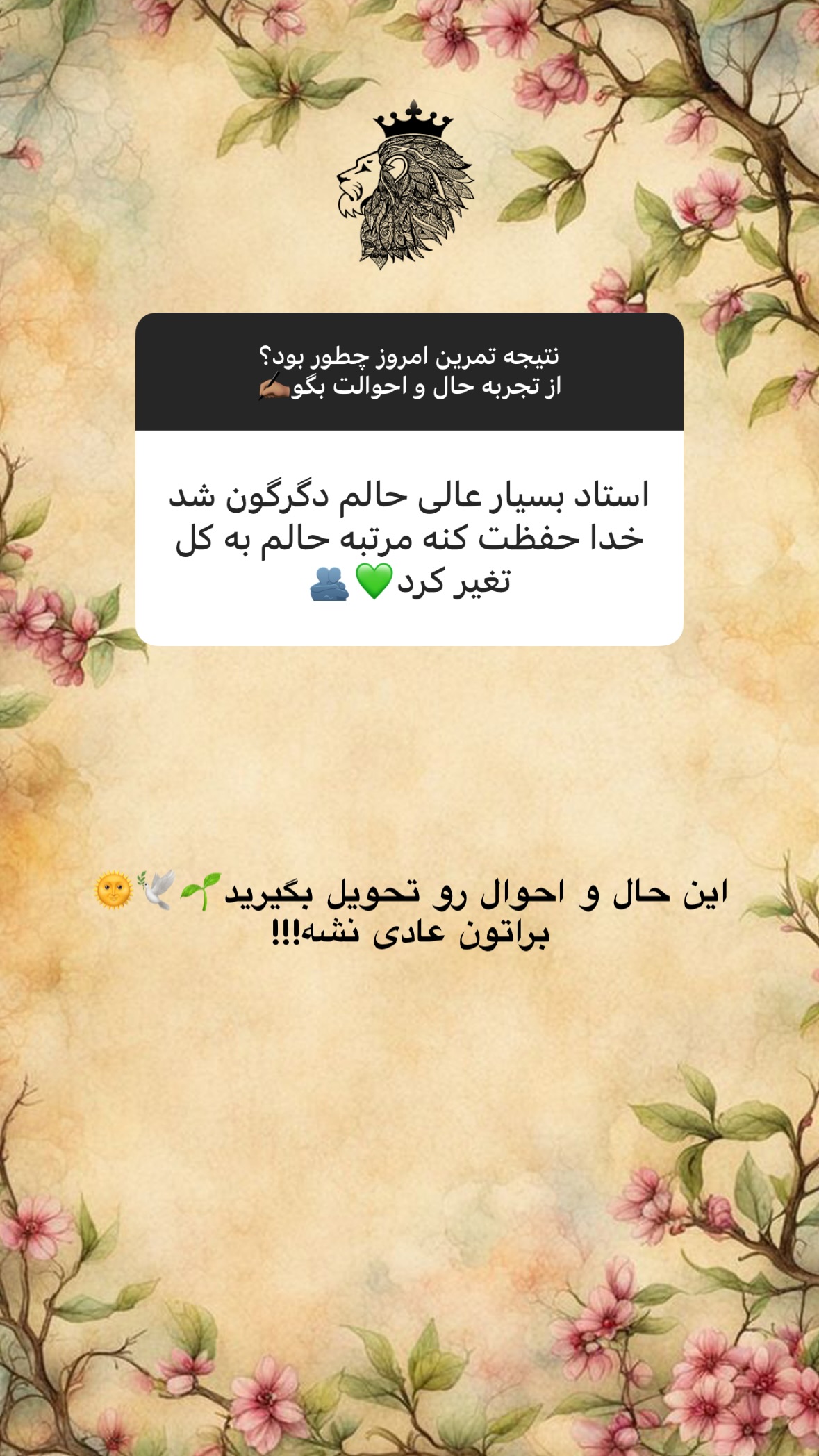  جدید ترین استوری اینستاگرام سهیل سنگرزاده