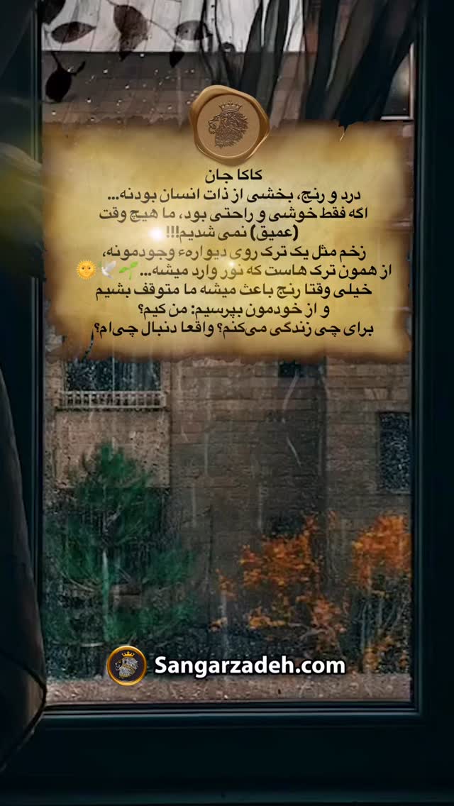  جدید ترین استوری اینستاگرام سهیل سنگرزاده
