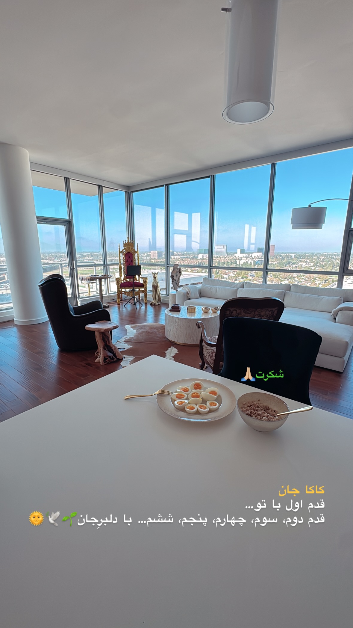  جدید ترین استوری اینستاگرام سهیل سنگرزاده