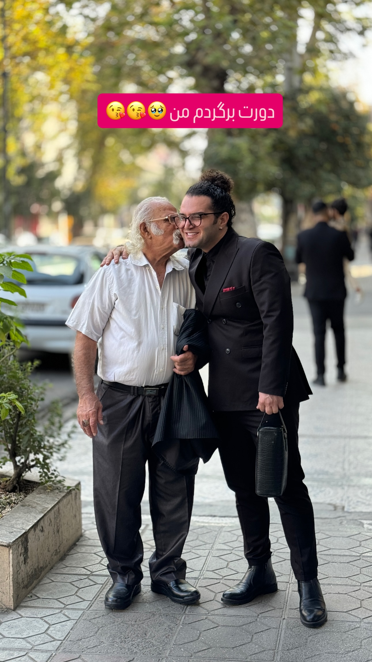  جدید ترین استوری اینستاگرام سهیل کاظمی