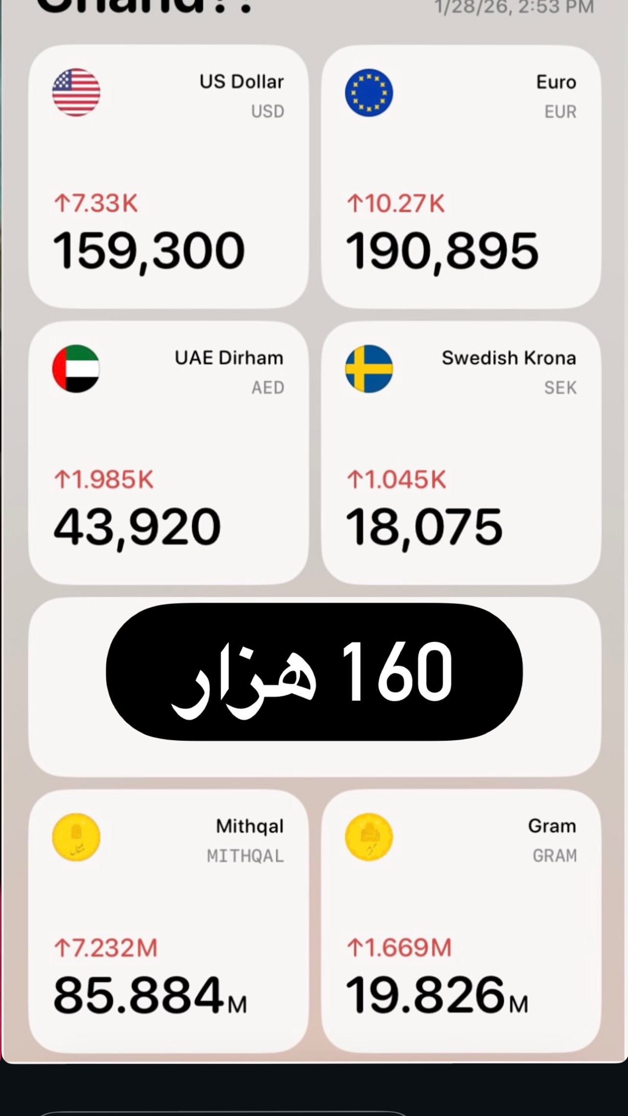  جدید ترین استوری اینستاگرام سهراب رستمی