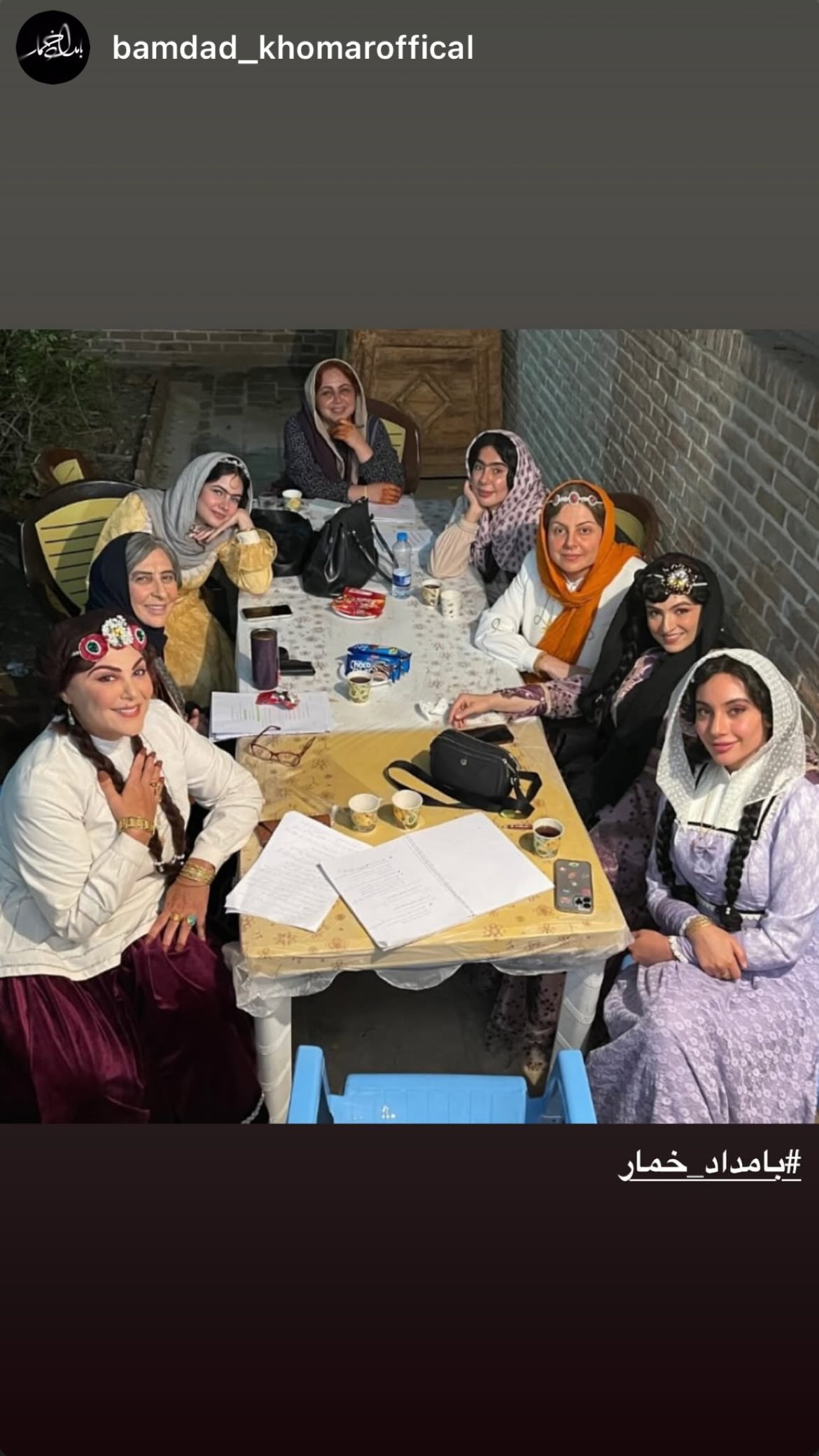  جدید ترین استوری اینستاگرام سلماز غنی
