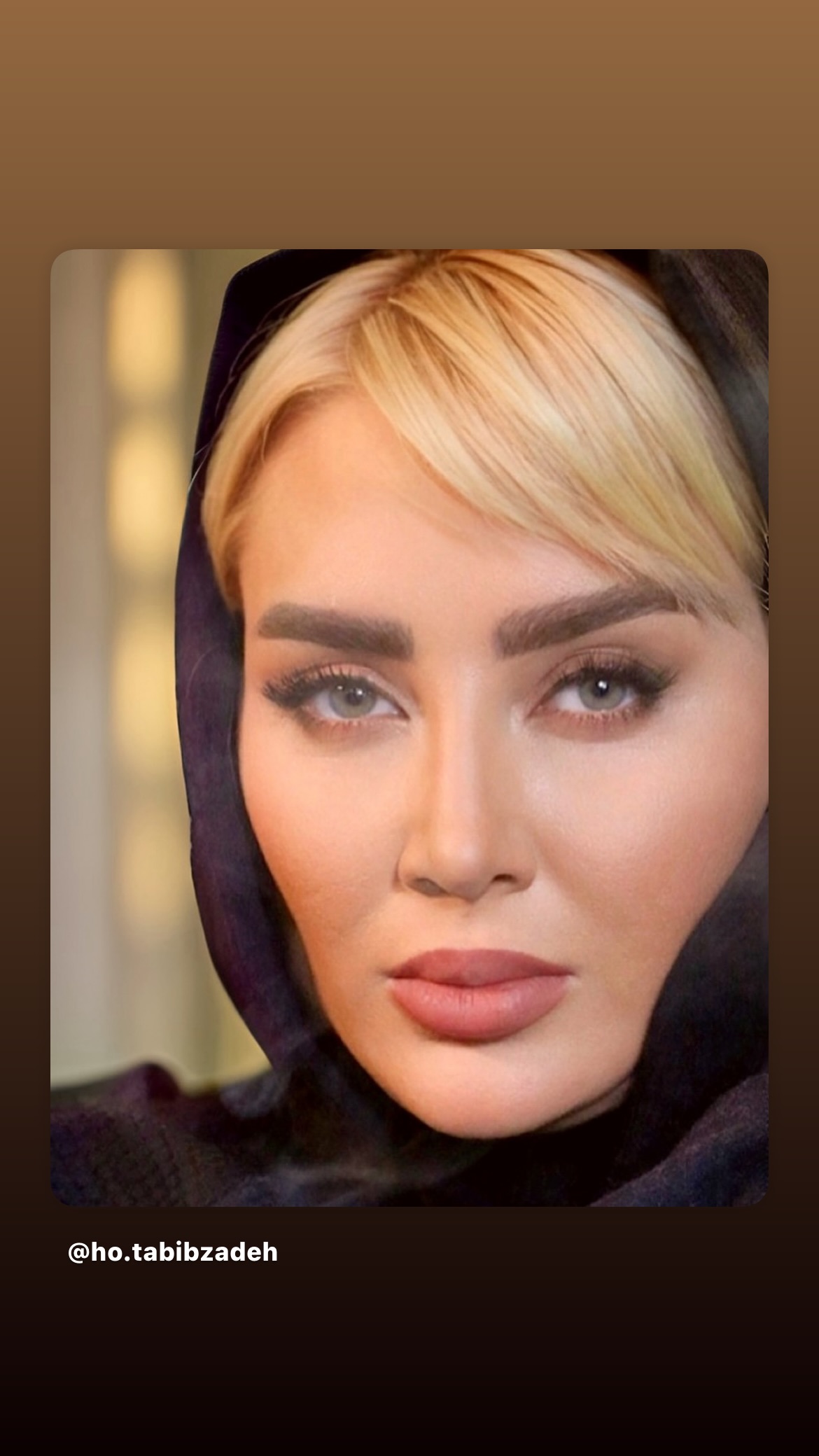  جدید ترین استوری اینستاگرام سولماز حصاری