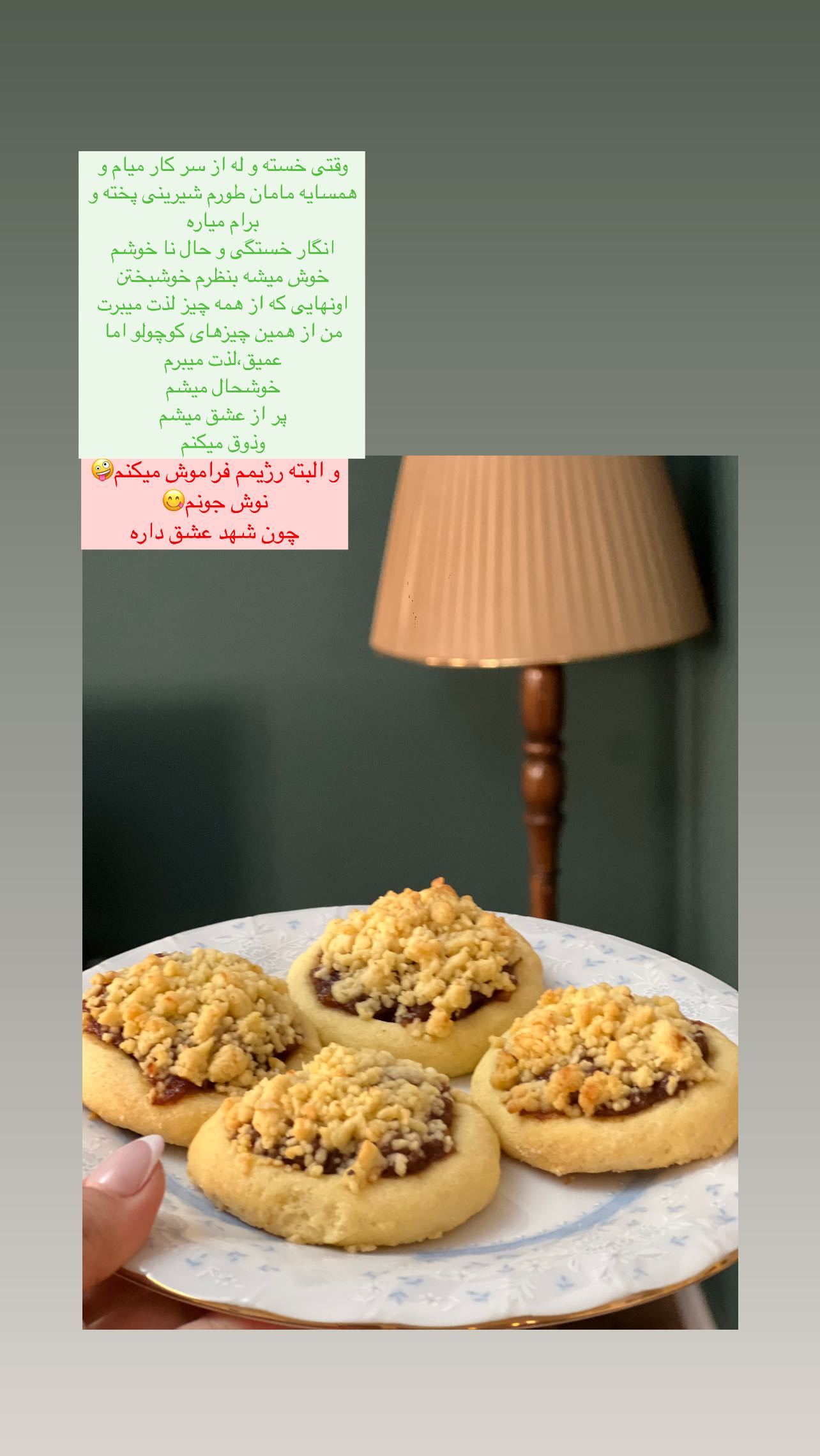  جدید ترین استوری اینستاگرام سمیه قانعی
