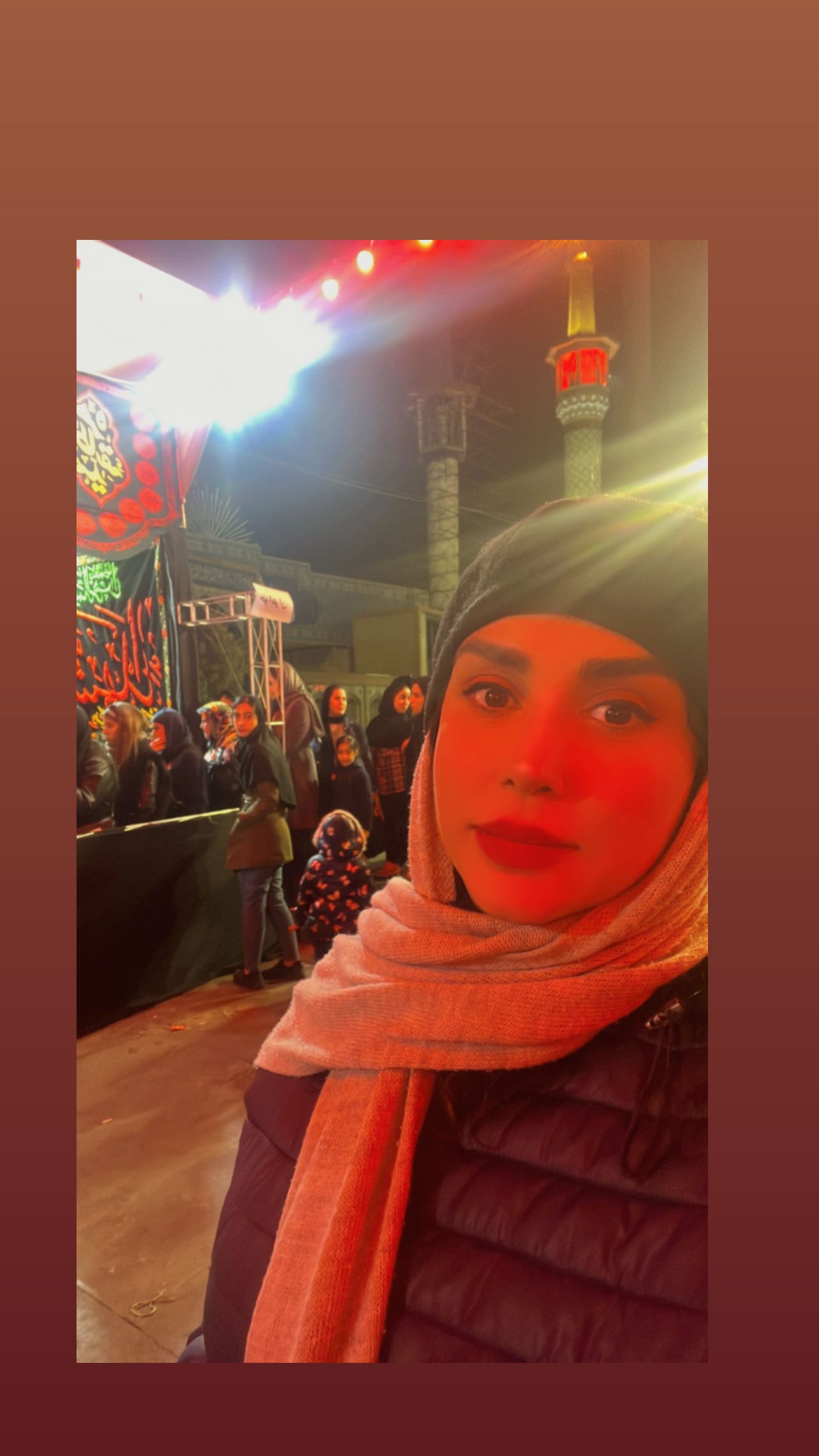  جدید ترین استوری اینستاگرام سمیه قانعی