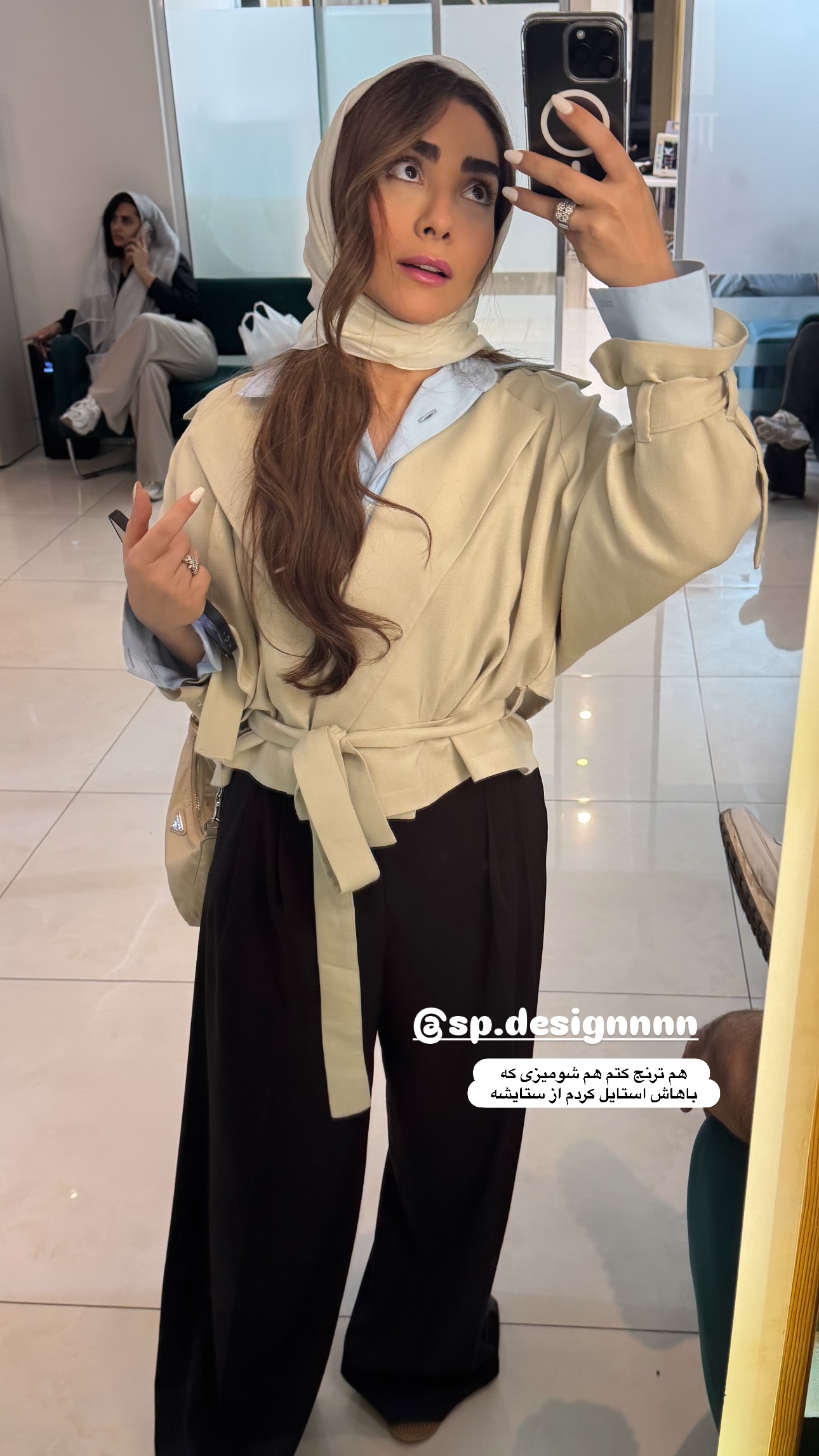  جدید ترین استوری اینستاگرام سوده پارسا