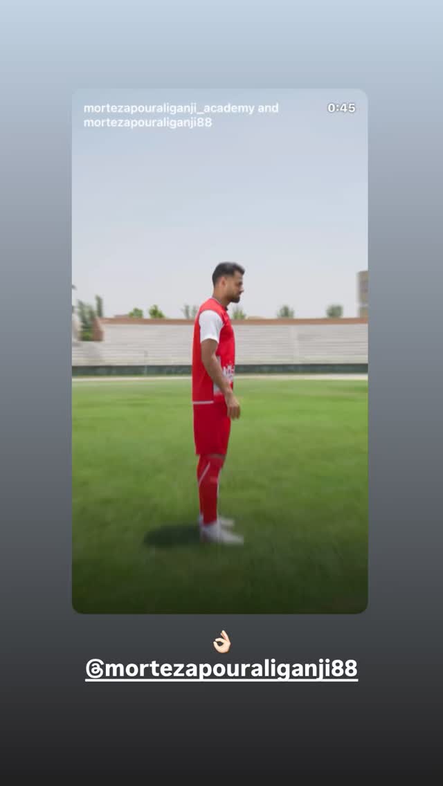  جدید ترین استوری اینستاگرام سروش رفیعی
