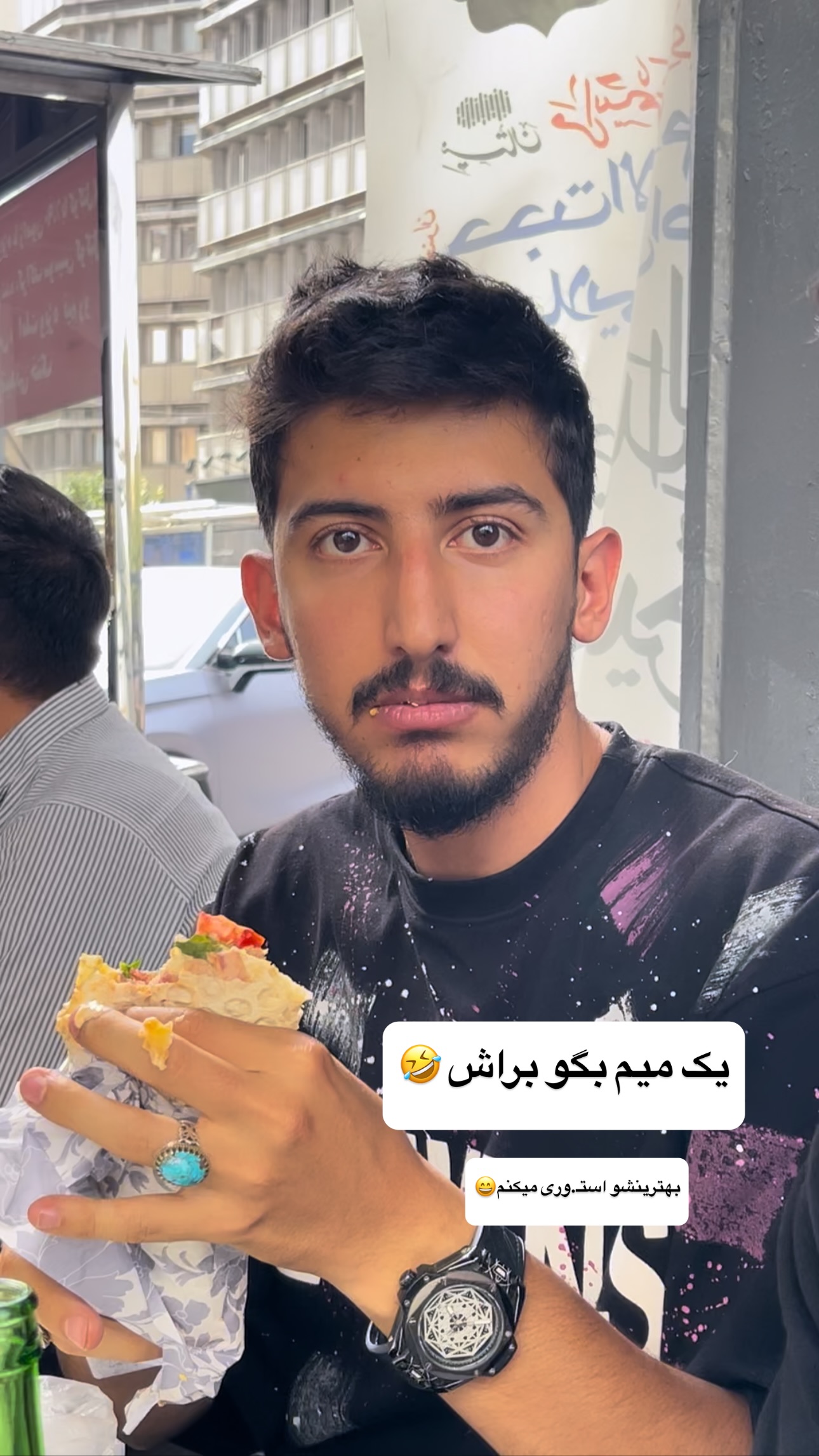  جدید ترین استوری اینستاگرام سید حمید رضا پرهیزگار