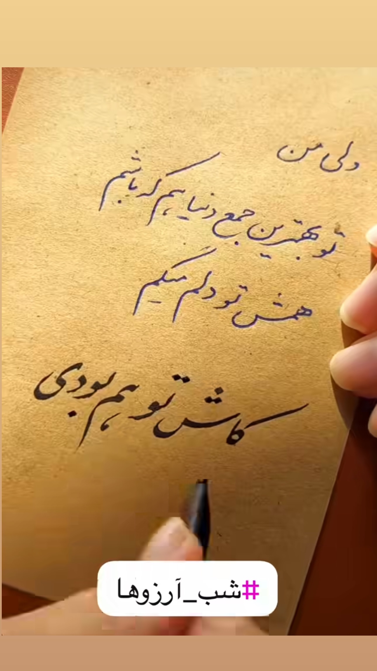  جدید ترین استوری اینستاگرام طاها بذرافشان