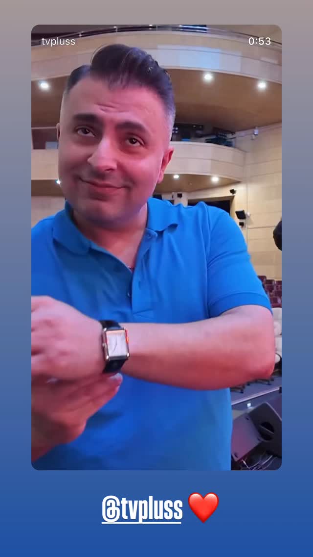 جدید ترین استوری اینستاگرام علیرضا طلیسچی