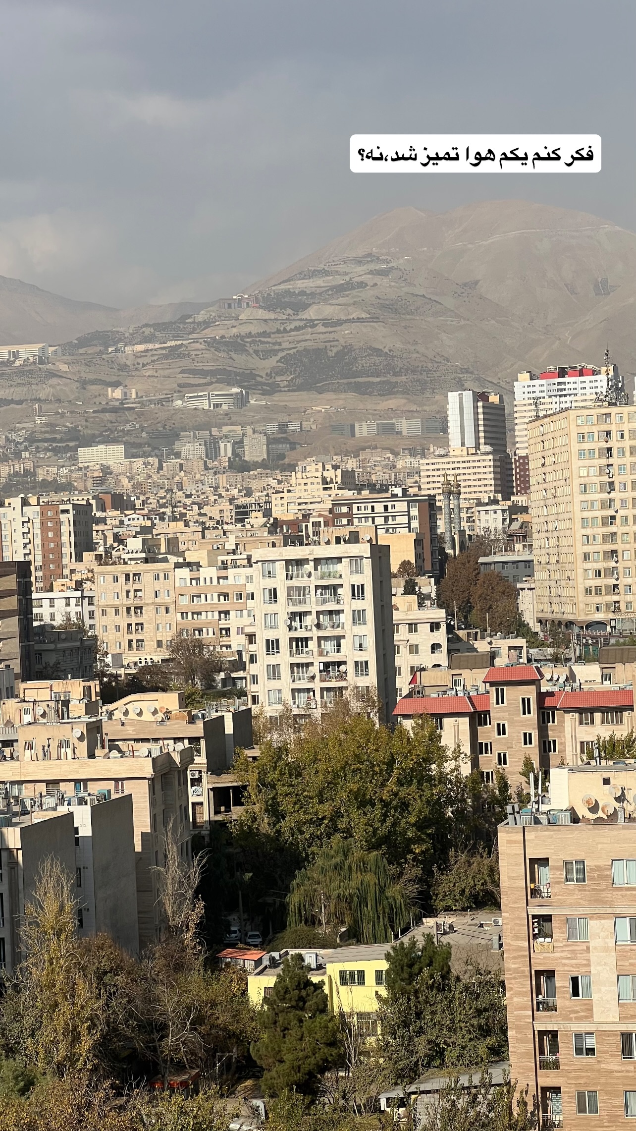  جدید ترین استوری اینستاگرام طناز فلاحی