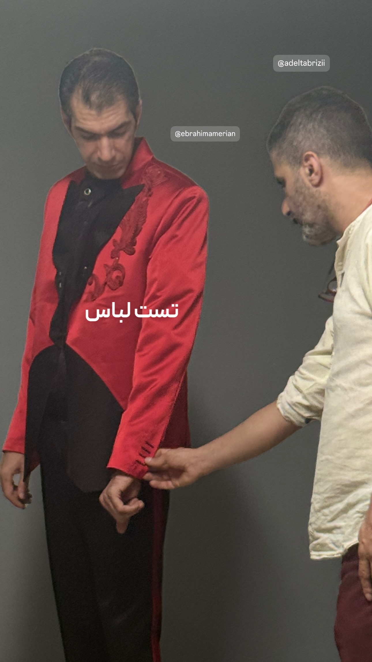  جدید ترین استوری اینستاگرام امیر تشکر