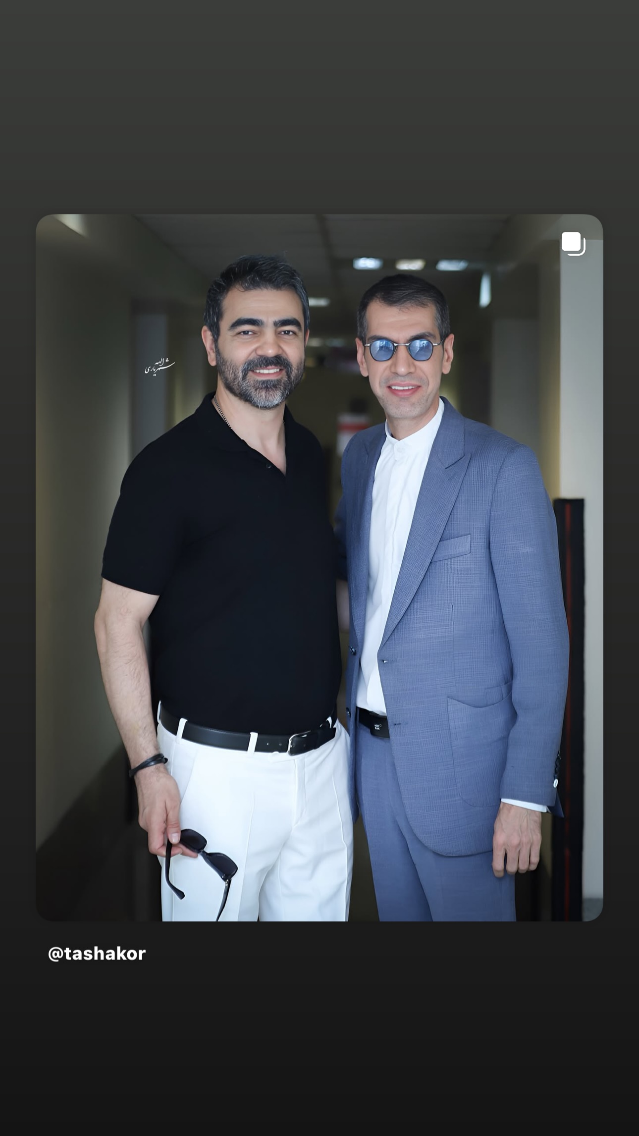  جدید ترین استوری اینستاگرام امیر تشکر