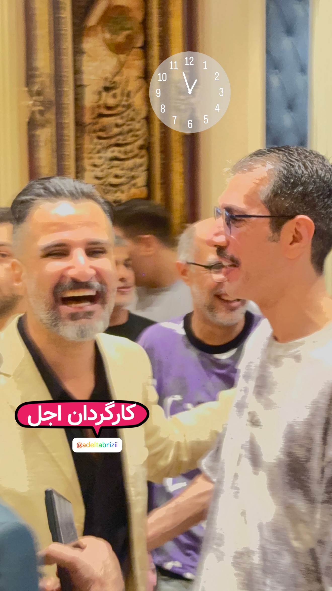 جدید ترین استوری اینستاگرام امیر تشکر