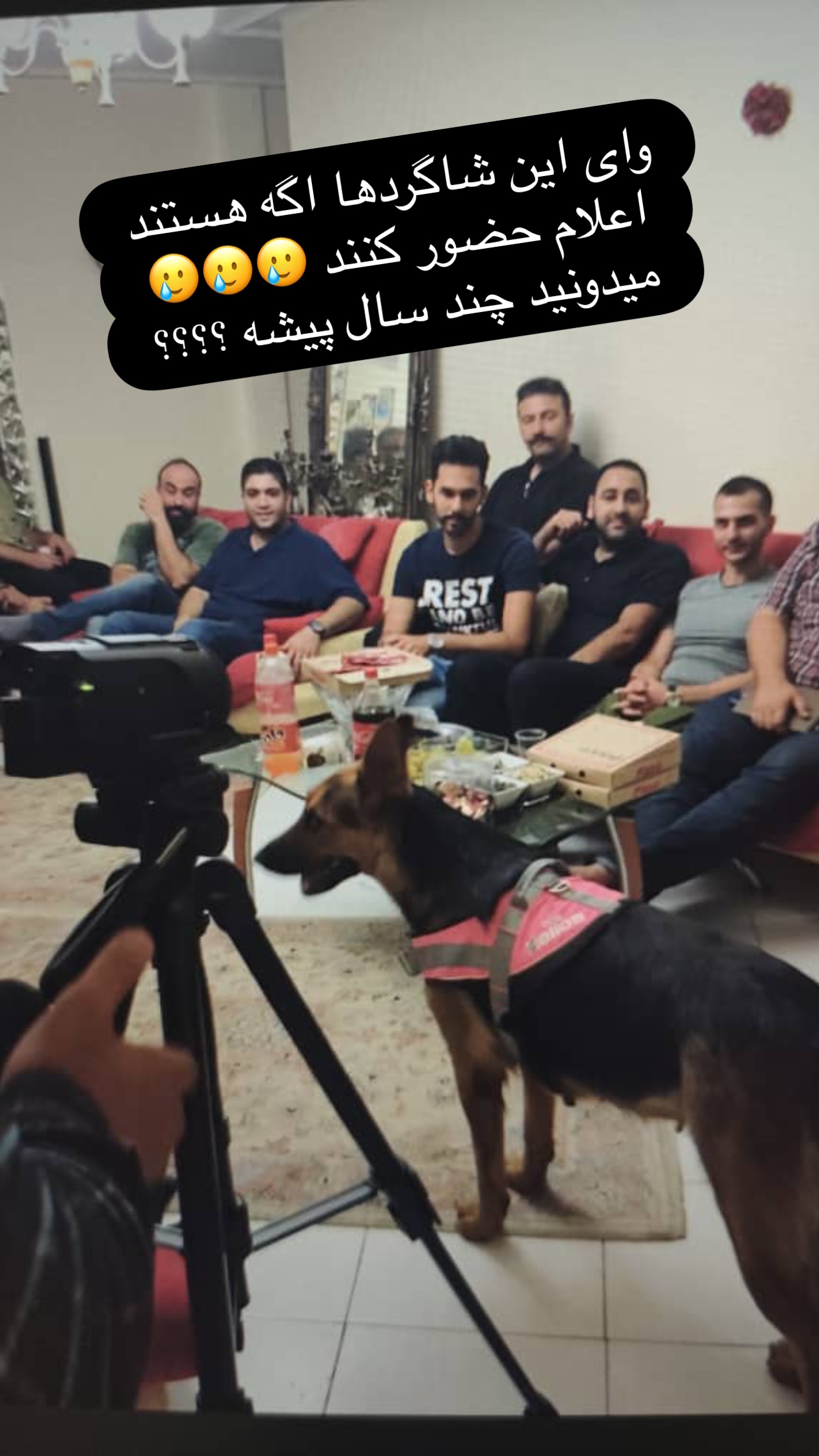  جدید ترین استوری اینستاگرام مسعود رضوی