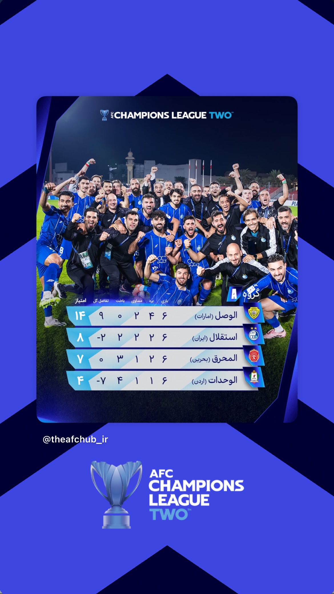  جدید ترین استوری اینستاگرام afc فارسی