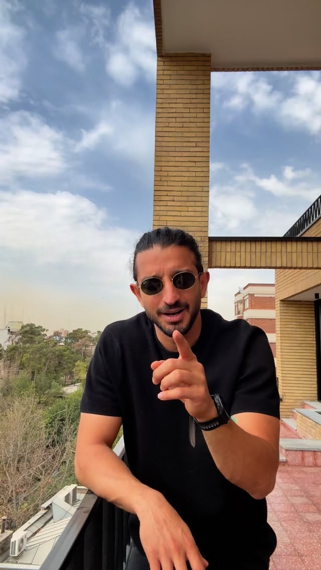  جدید ترین استوری اینستاگرام سینا ساعی