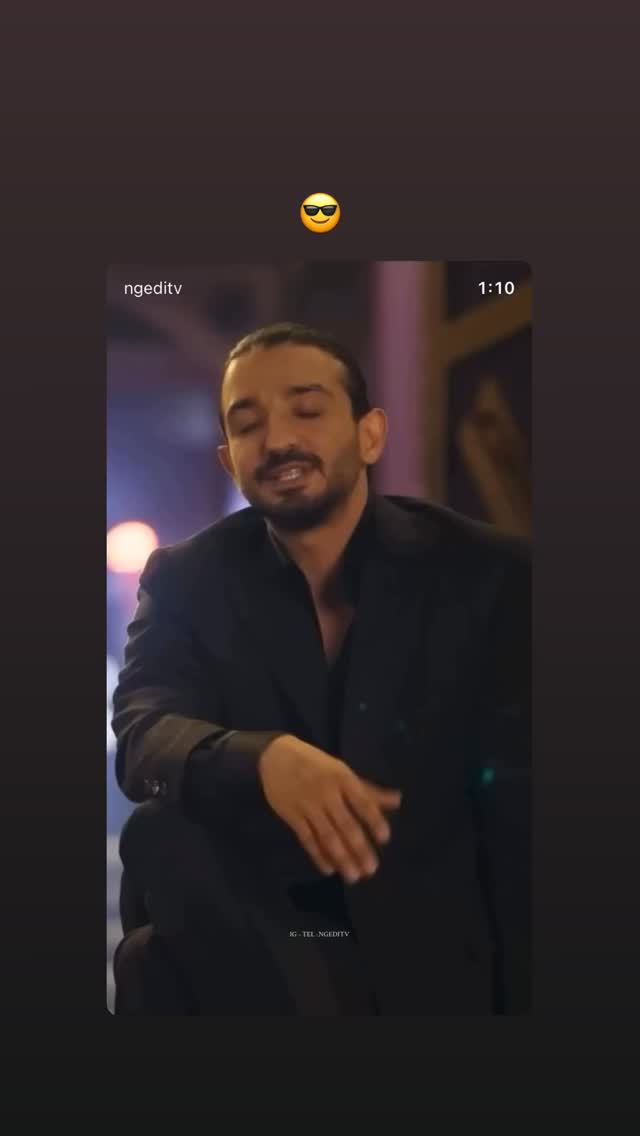  جدید ترین استوری اینستاگرام سینا ساعی