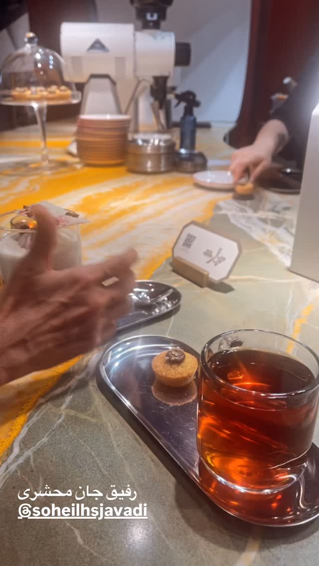  جدید ترین استوری اینستاگرام علی جمشیدی