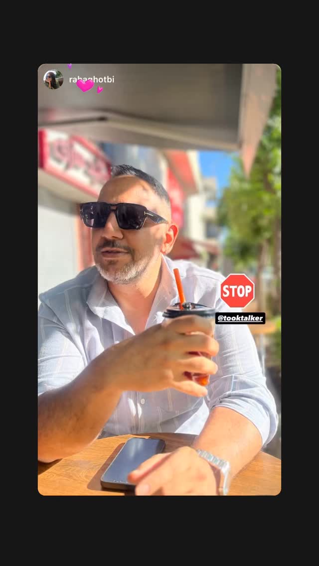  جدید ترین استوری اینستاگرام علی جمشیدی