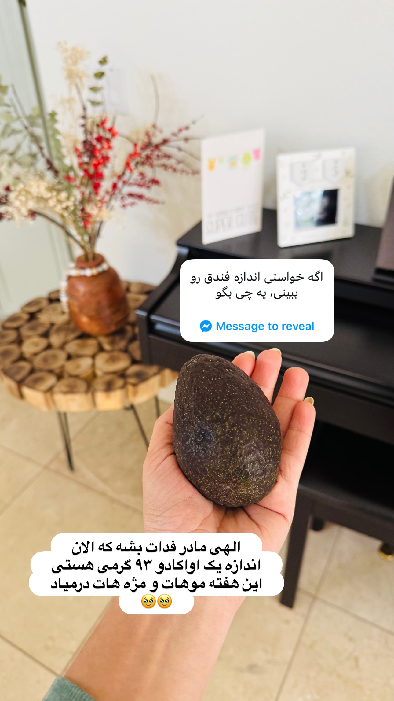  جدید ترین استوری اینستاگرام مریم خسرو انجم