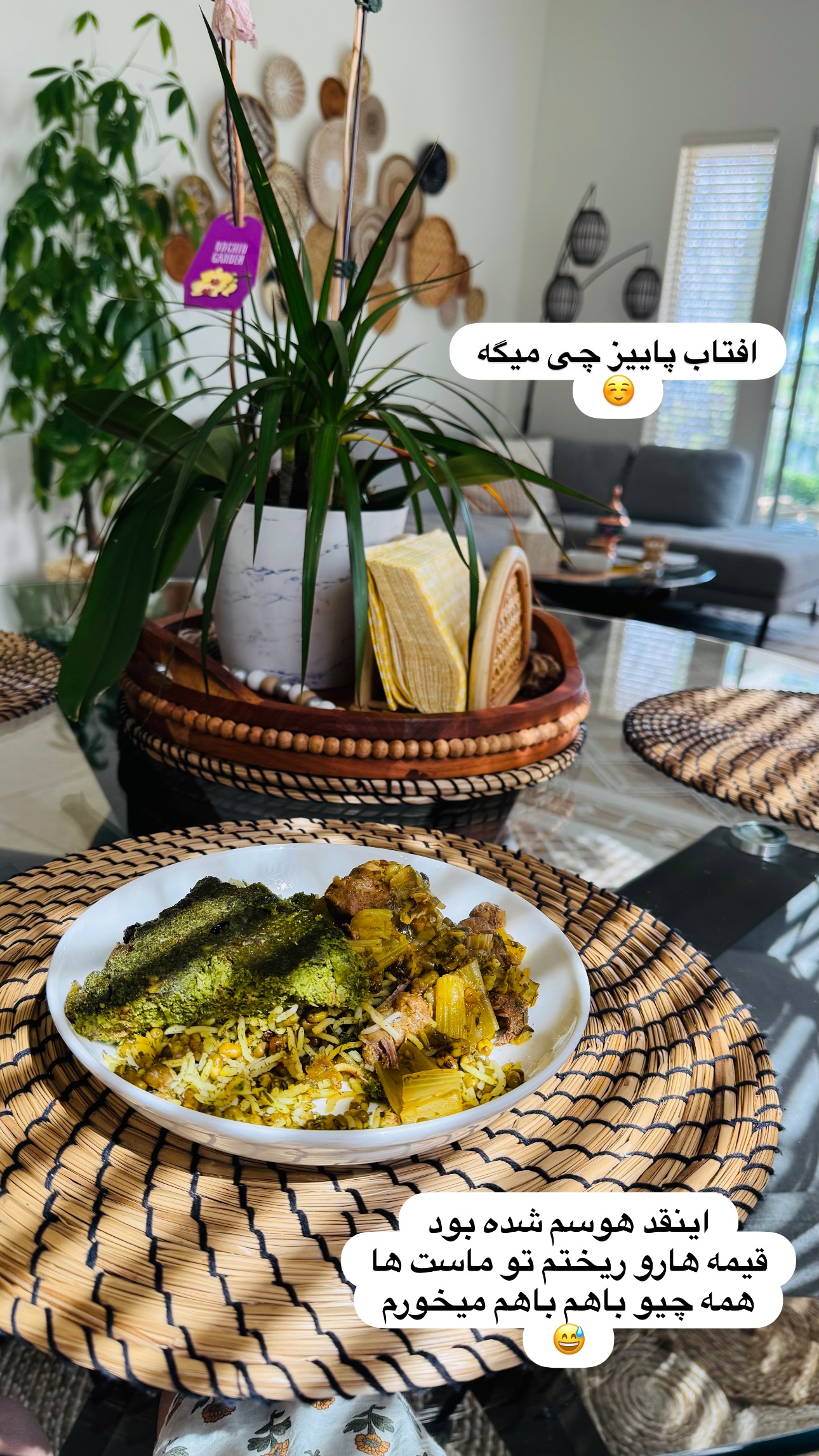  جدید ترین استوری اینستاگرام مریم خسرو انجم