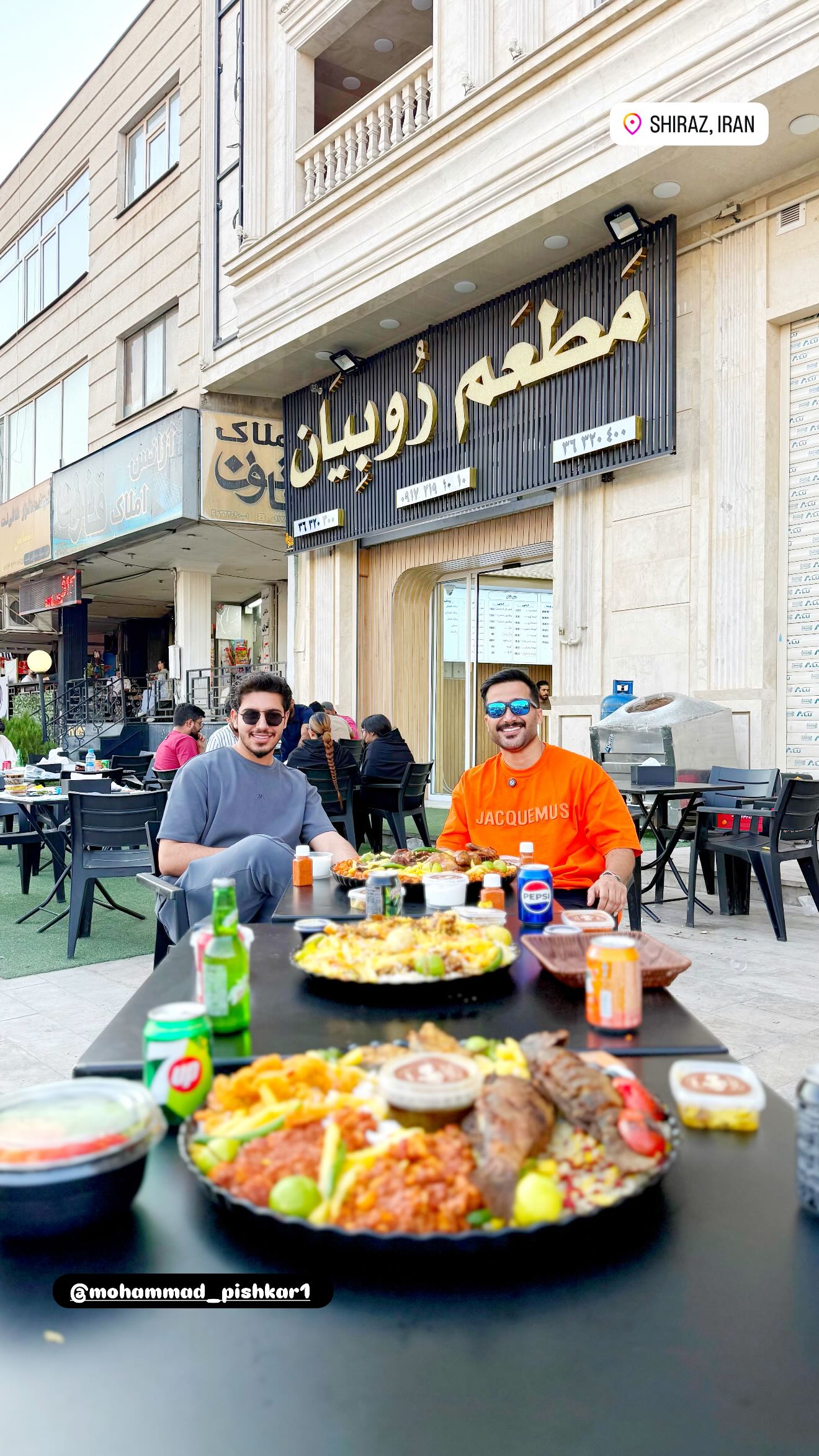  جدید ترین استوری اینستاگرام وحید عطار