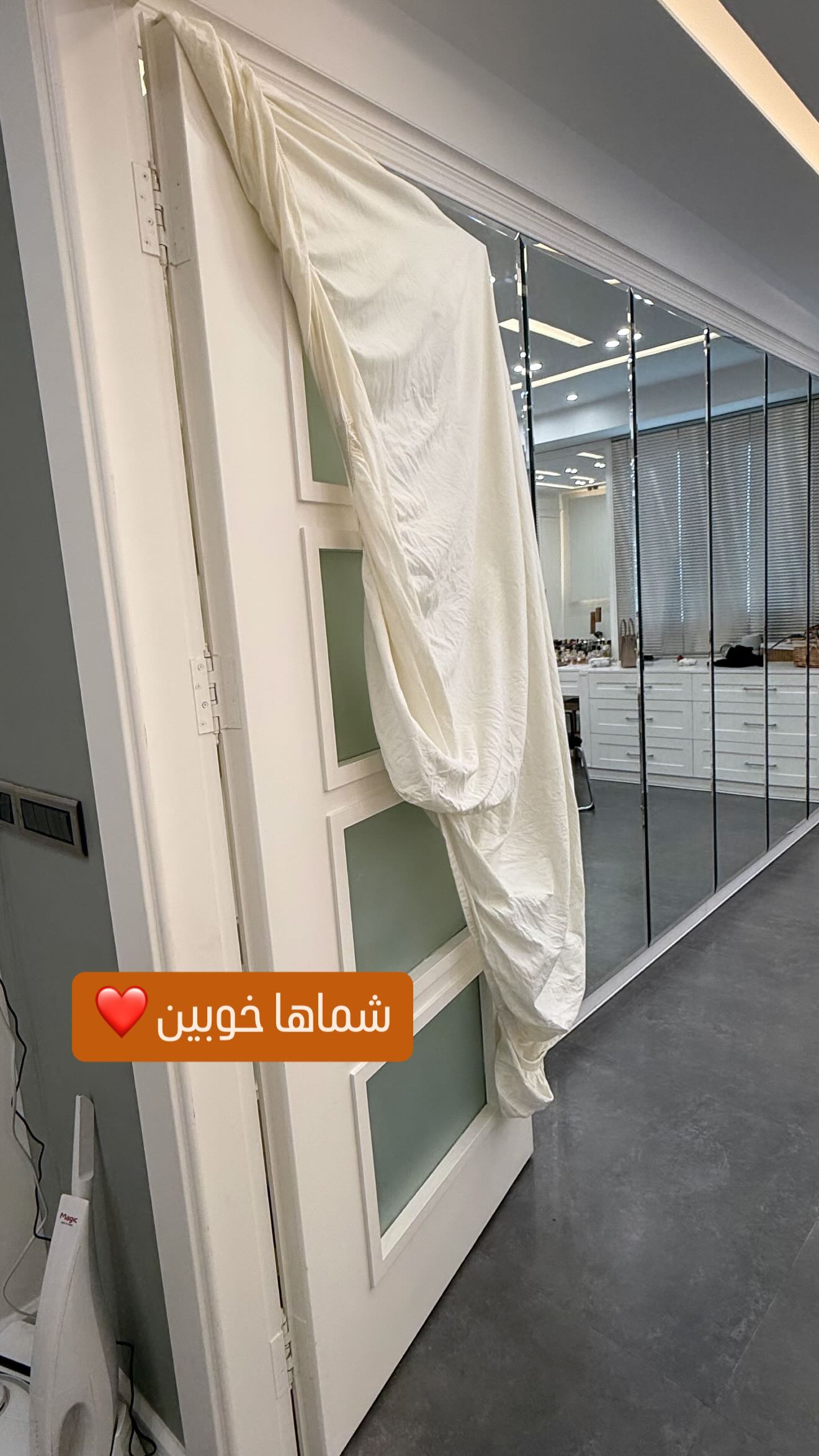  جدید ترین استوری اینستاگرام وحیده علی حسینی