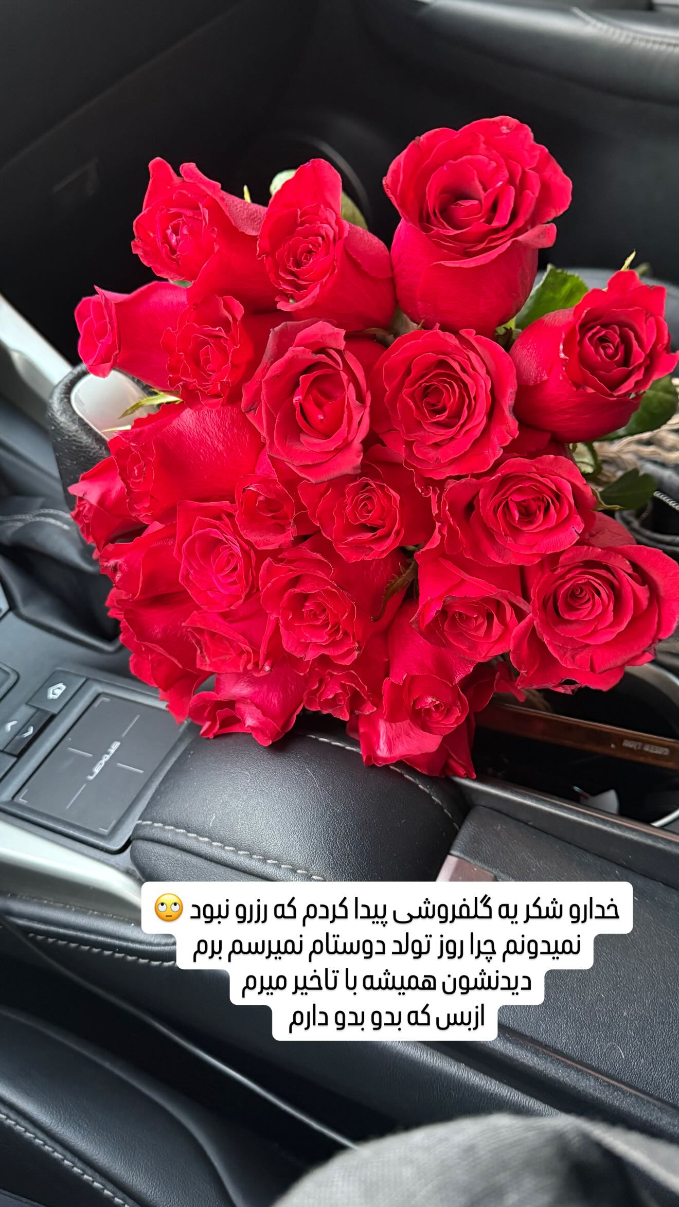  جدید ترین استوری اینستاگرام وحیده علی حسینی