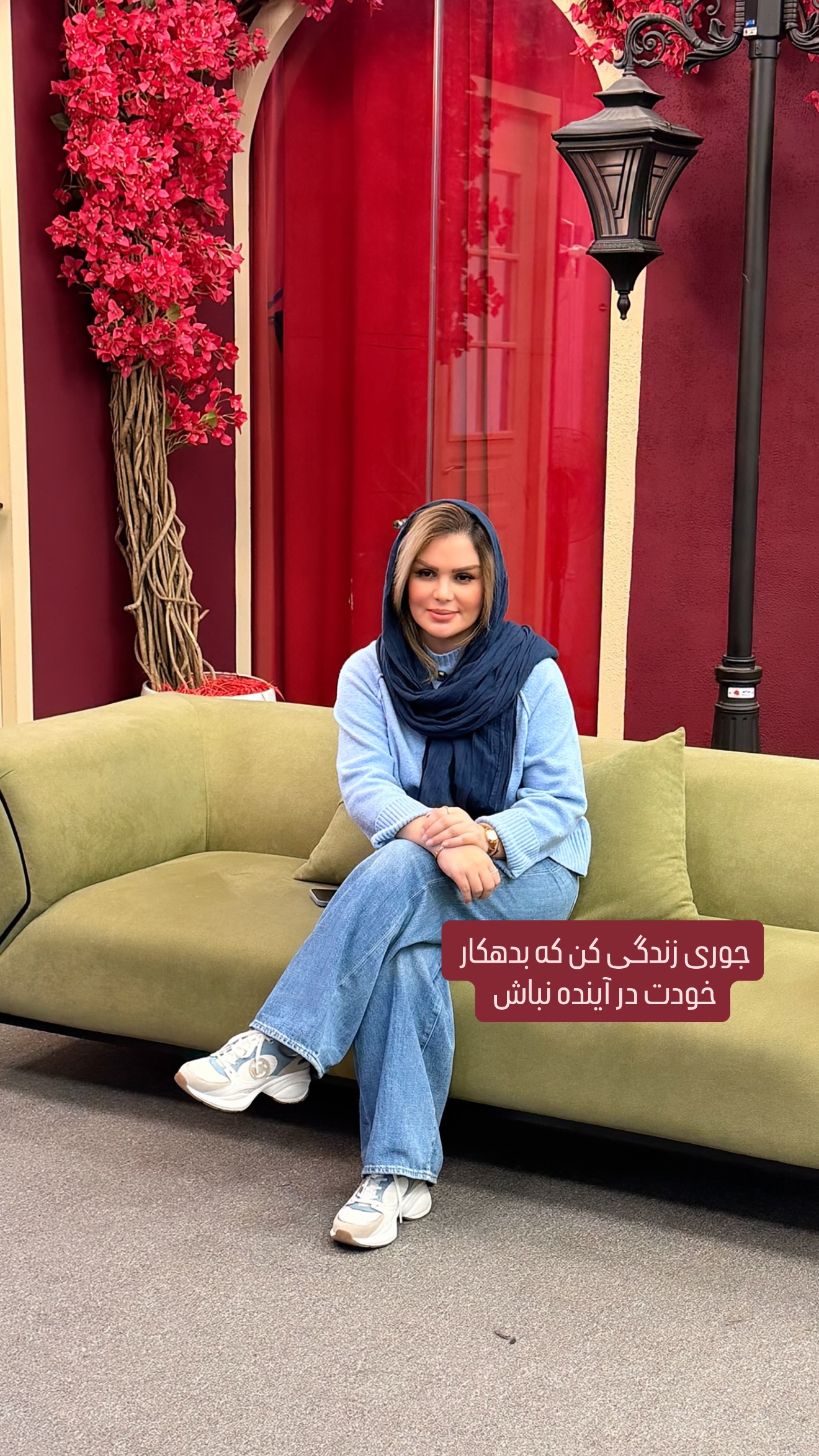  جدید ترین استوری اینستاگرام وحیده علی حسینی