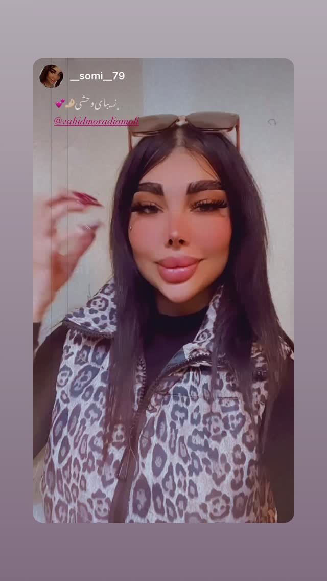  جدید ترین استوری اینستاگرام وحید مرادی