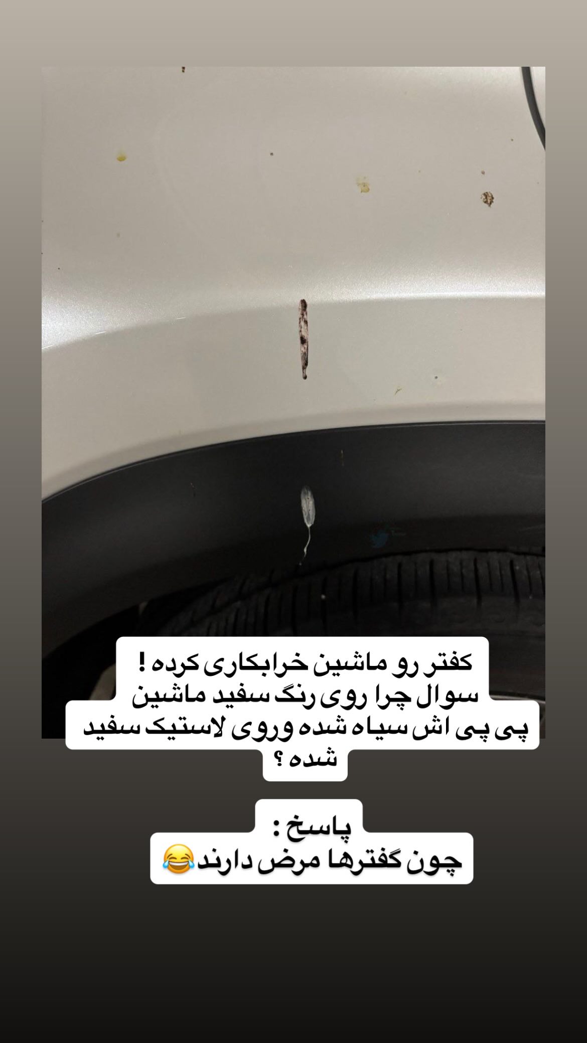  جدید ترین استوری اینستاگرام وحیدرضا صادق پور