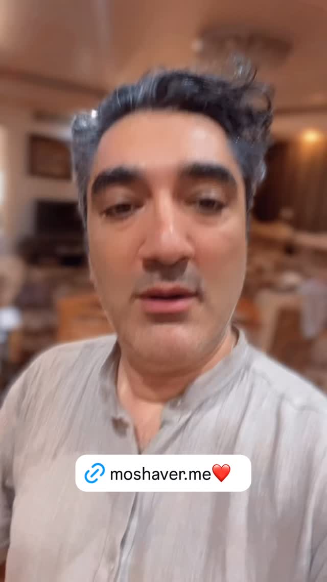  جدید ترین استوری اینستاگرام وحیدرضا صادق پور