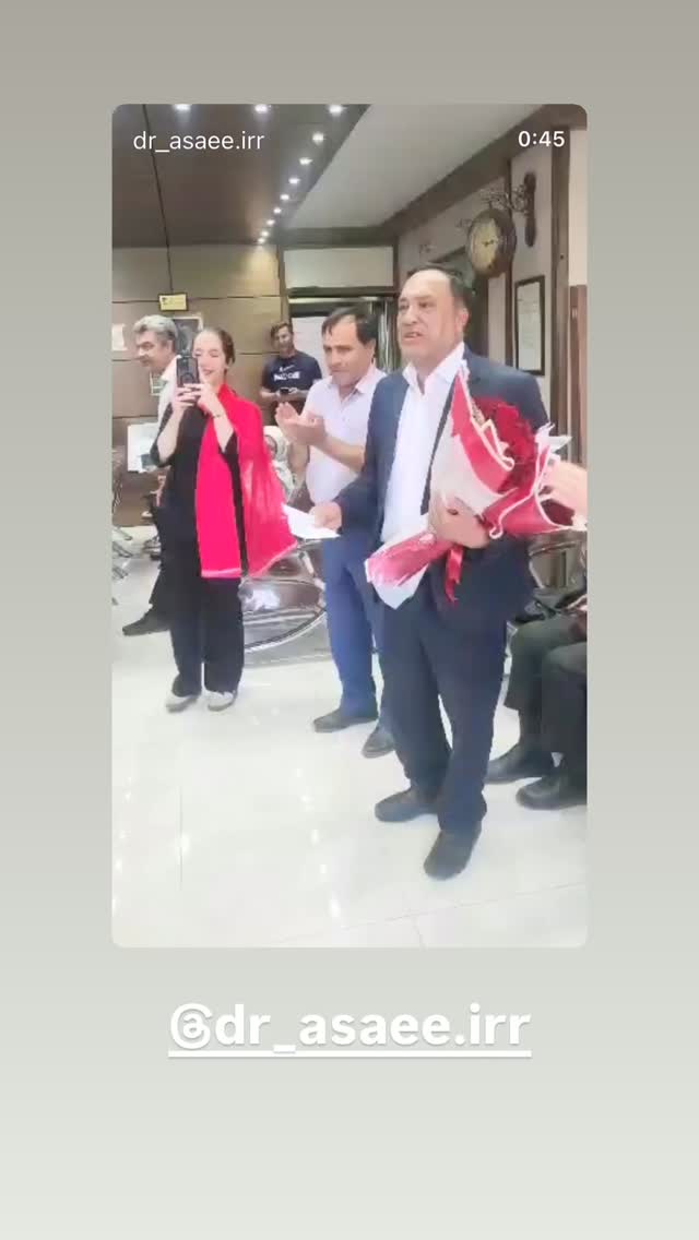  جدید ترین استوری اینستاگرام وحیدرضا صادق پور