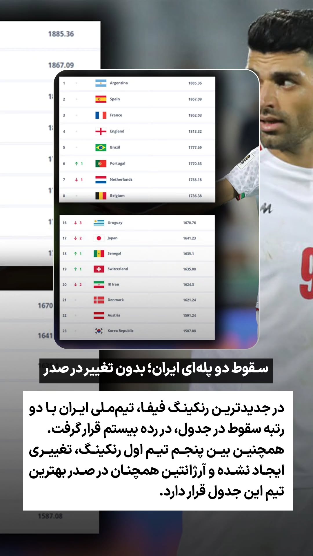  جدید ترین استوری اینستاگرام ورزش 3