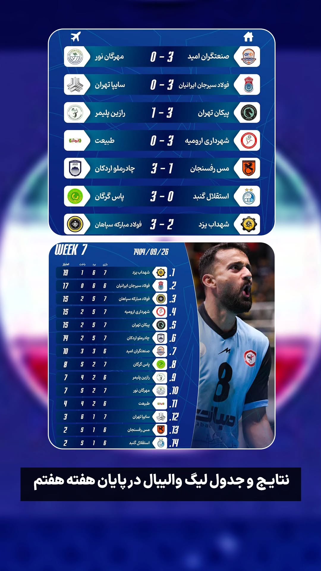  جدید ترین استوری اینستاگرام ورزش 3